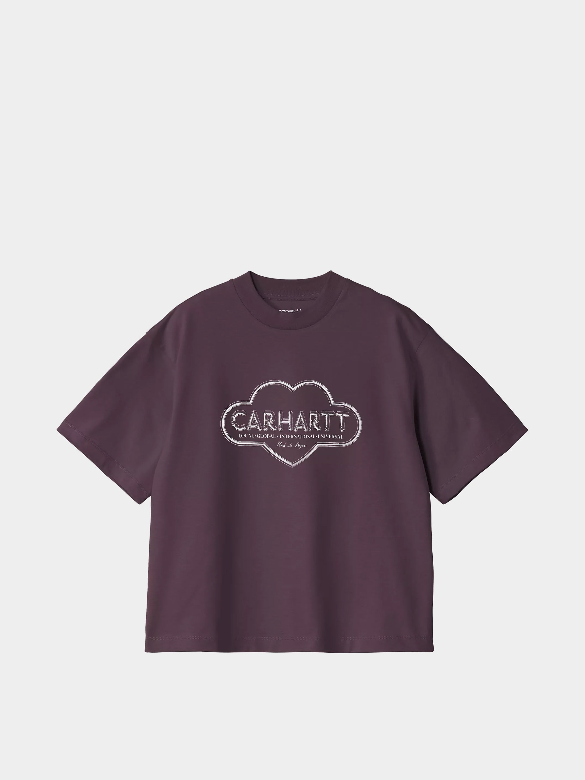 T-shirt Carhartt WIP Cloud Heart Wmn (cozy purple)