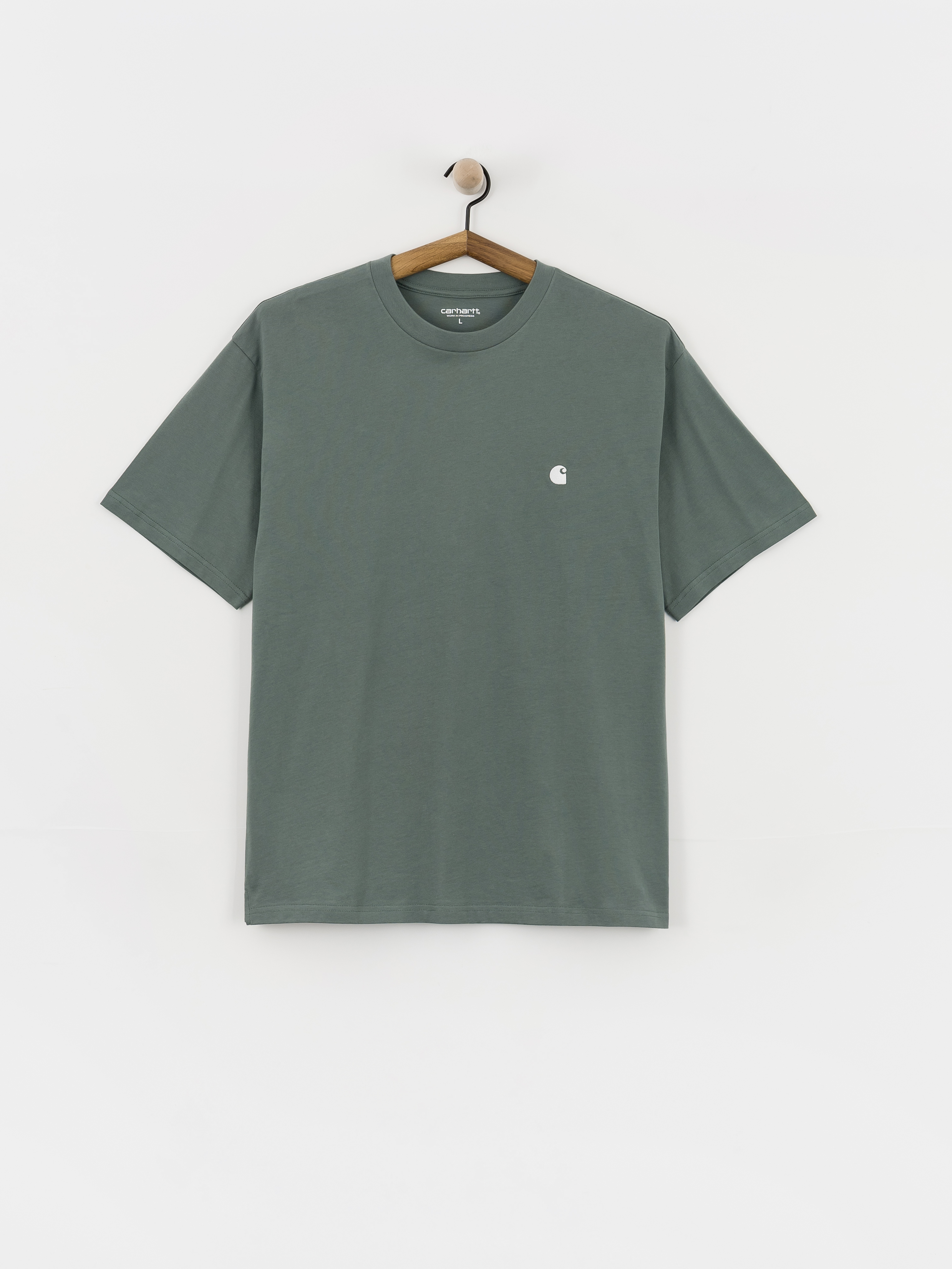 T-shirt Carhartt WIP Madison (velvet green/white)