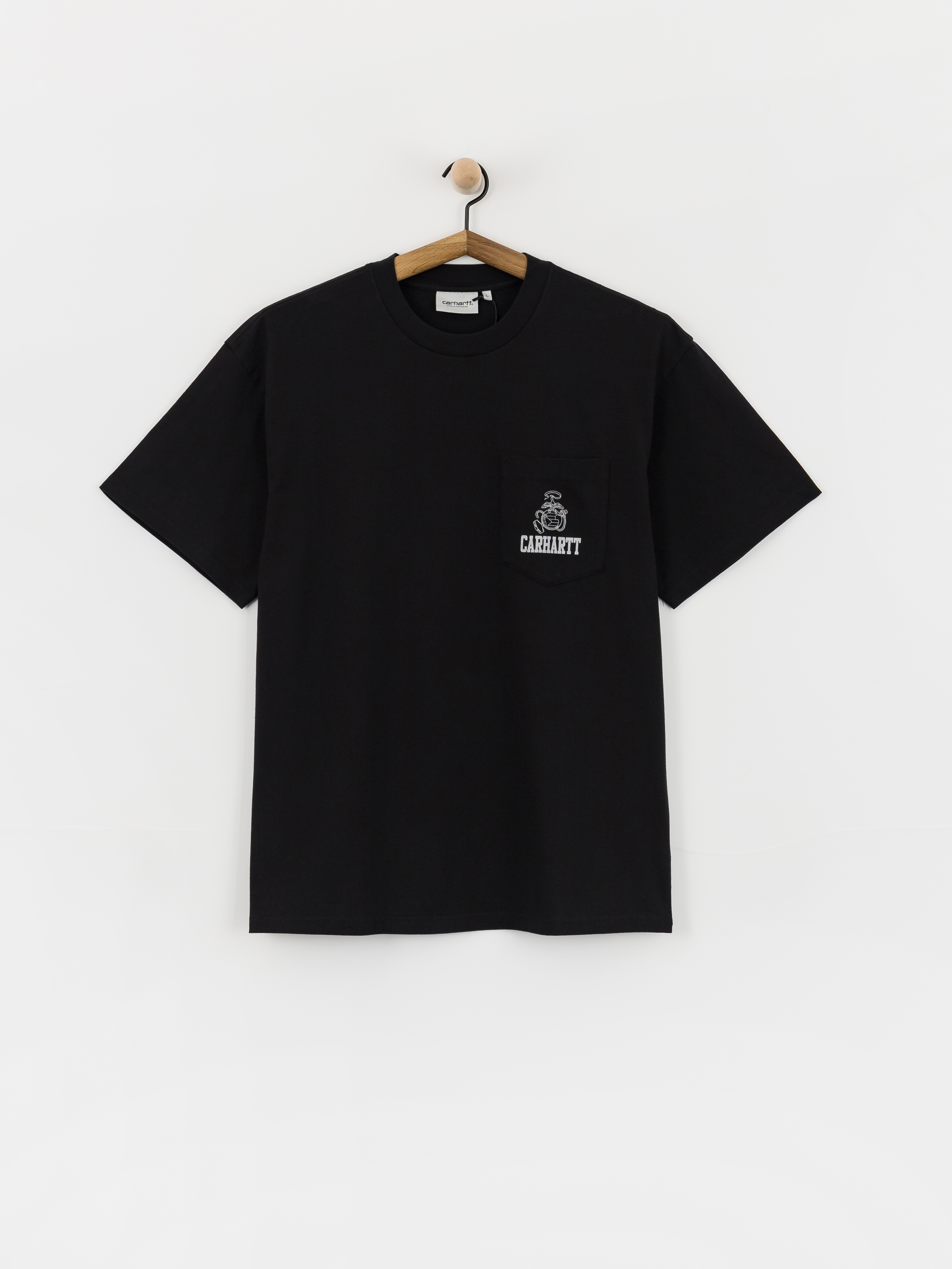 T-shirt Carhartt WIP Pond Corps Pocket (black)