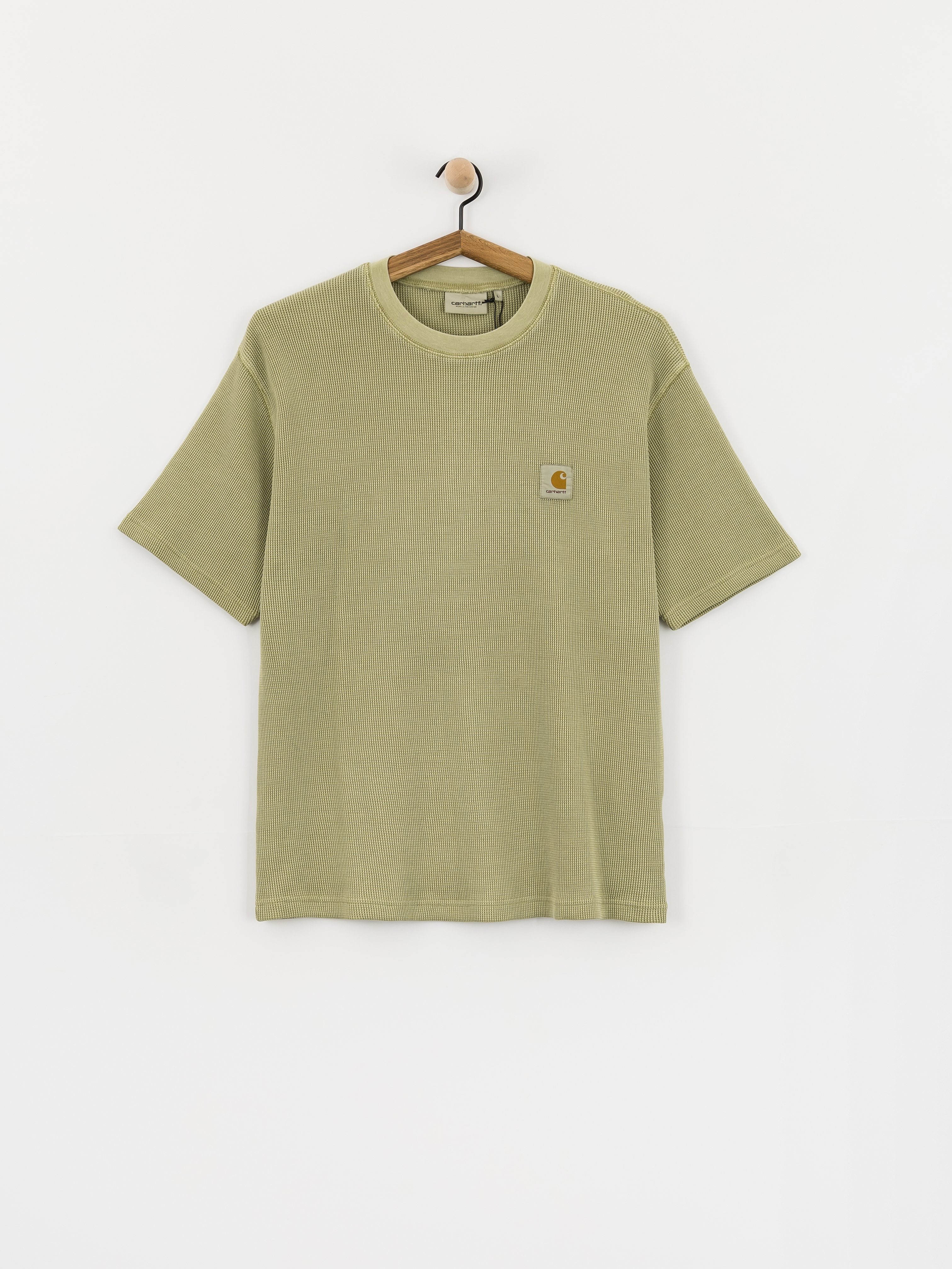 T-shirt Carhartt WIP Nelson Waffle (gentle green)
