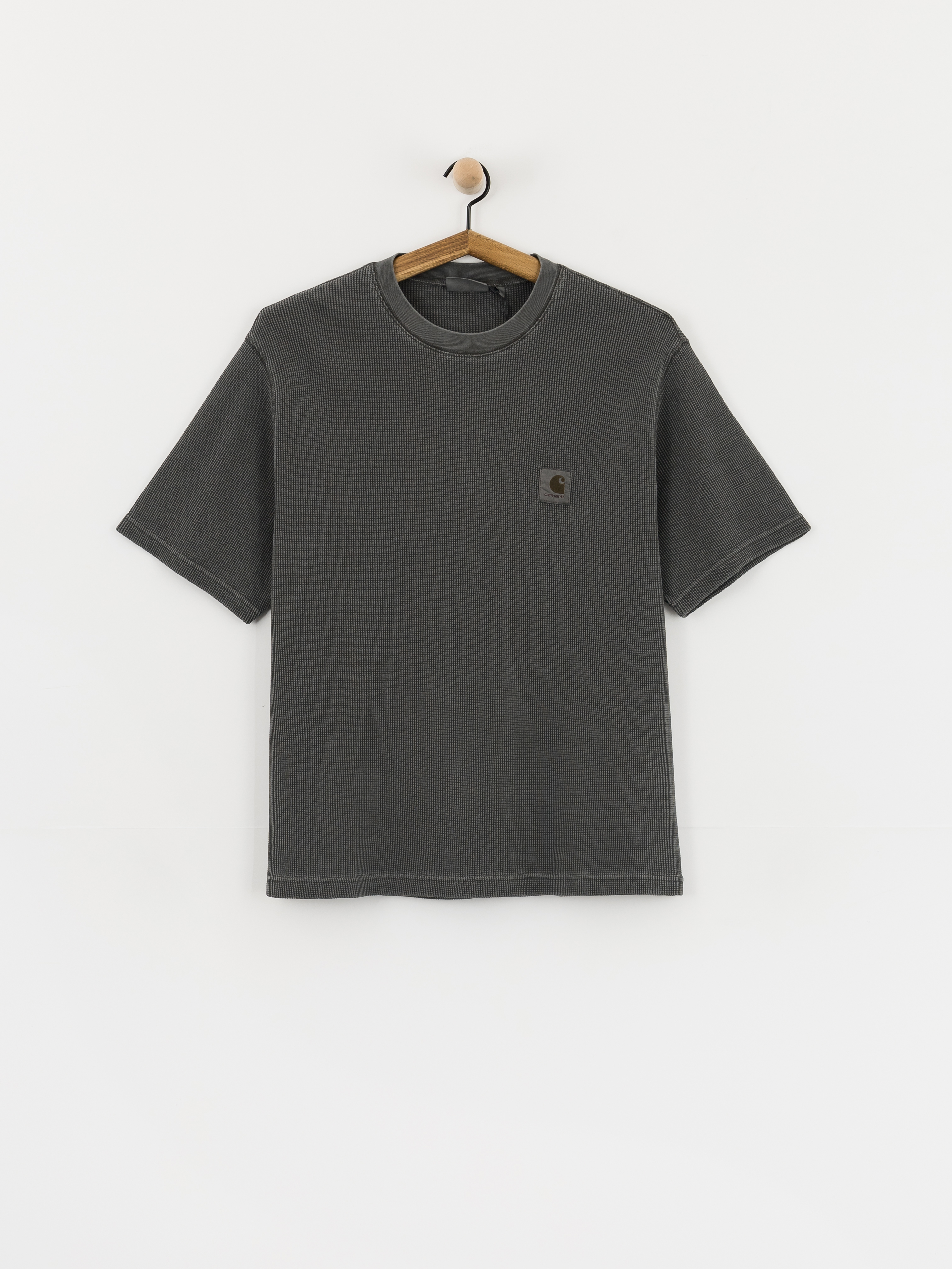 T-shirt Carhartt WIP Nelson Waffle (black)