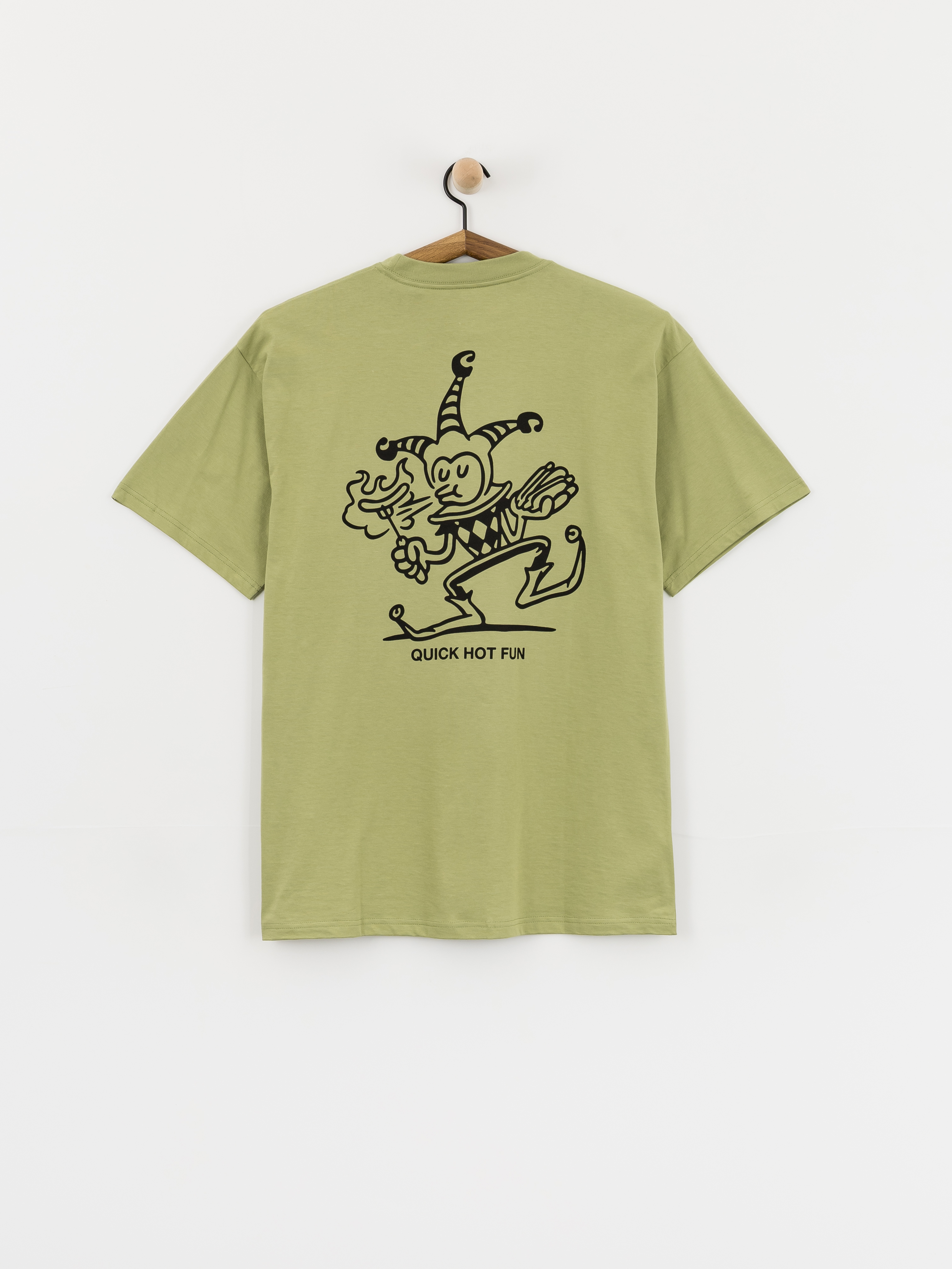 T-shirt Carhartt WIP Harlequin BBQ (gentle green)