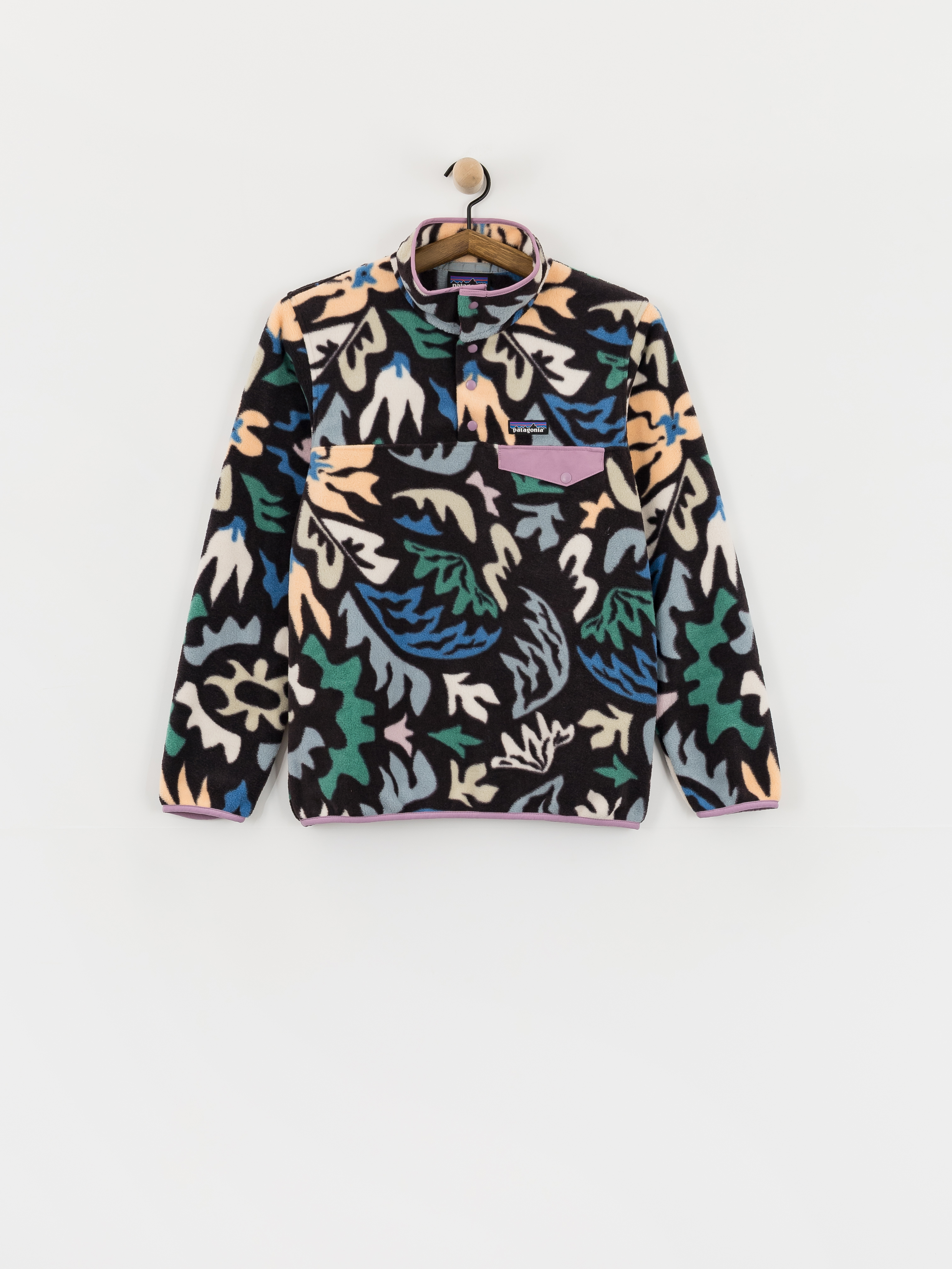 Polar Patagonia Lightweight Synchilla Snap T Wmn (kaleido/black)