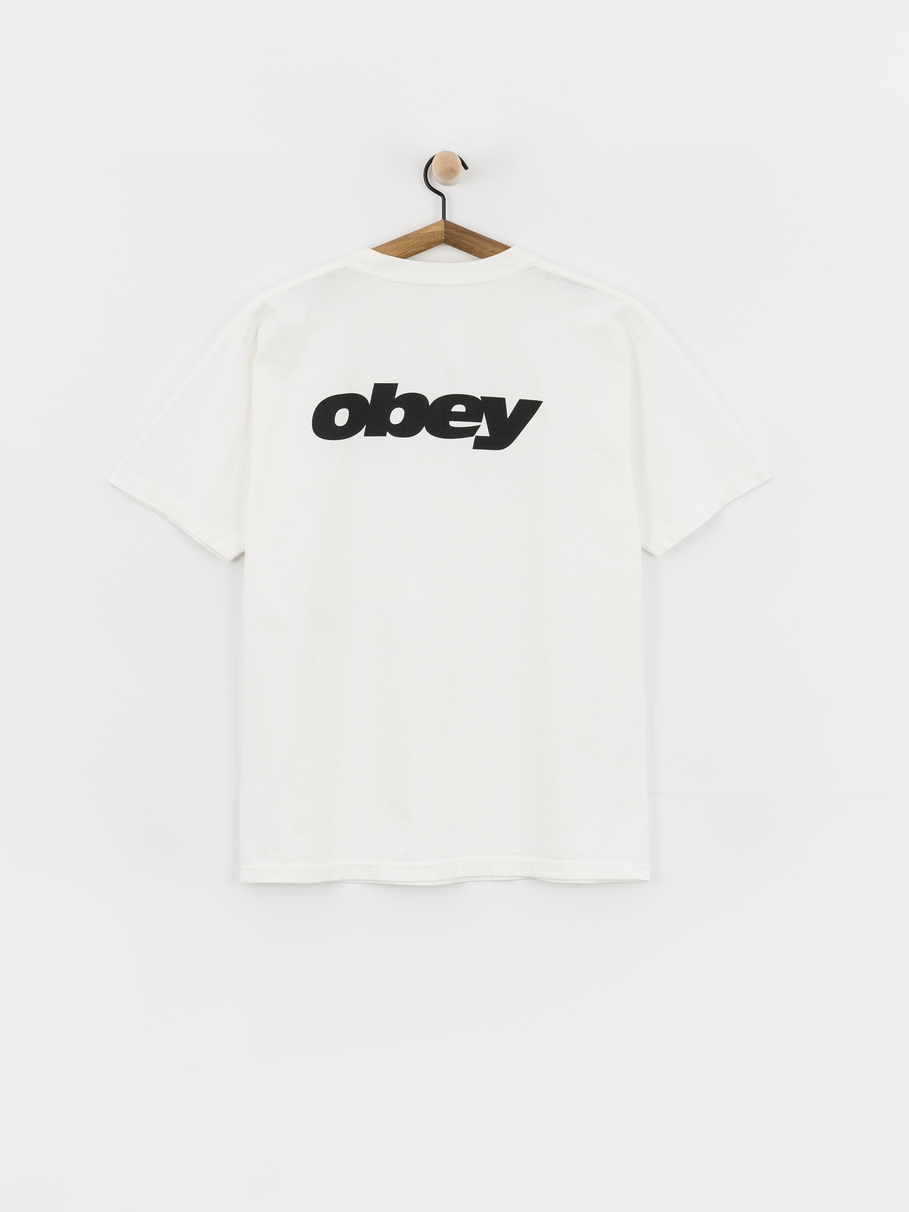 T-shirt OBEY Bounce (pigment vintage white)