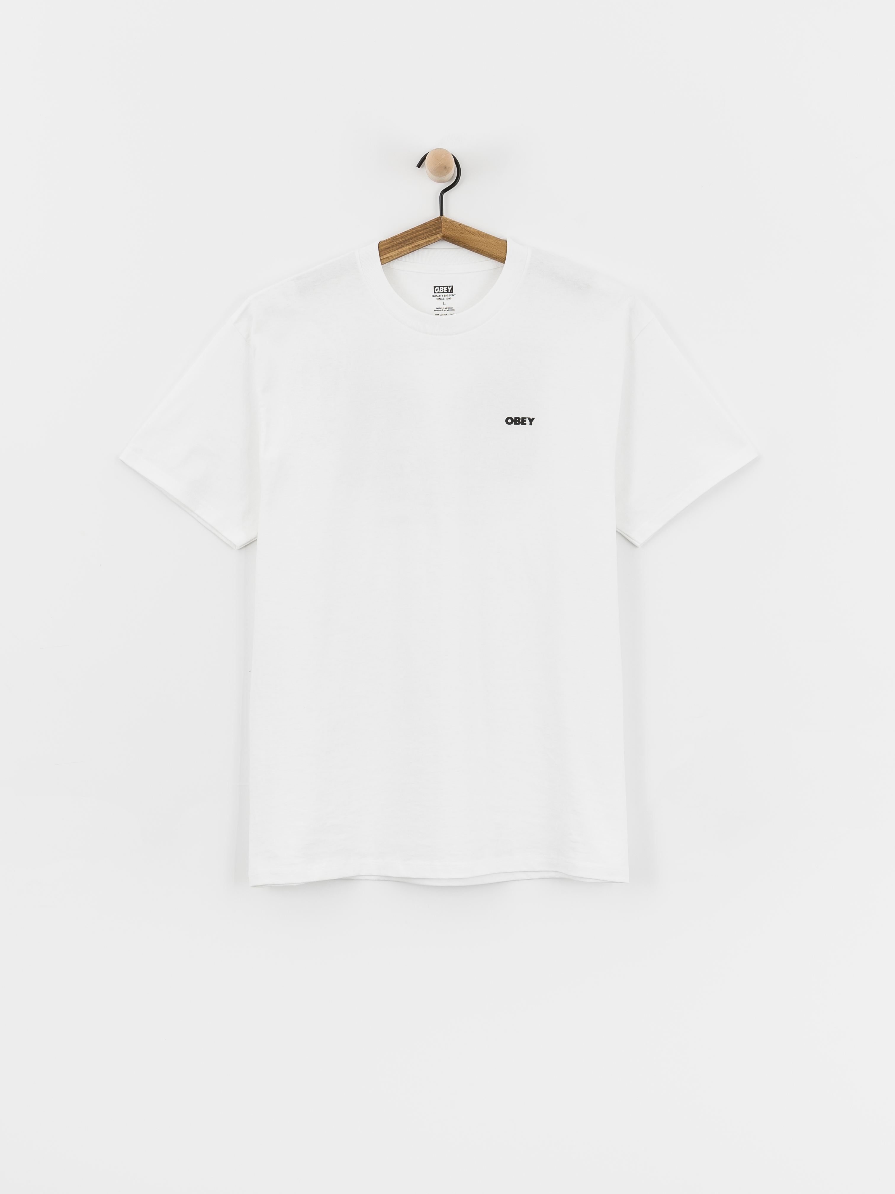 T-shirt OBEY The Medium Is The Message (white)