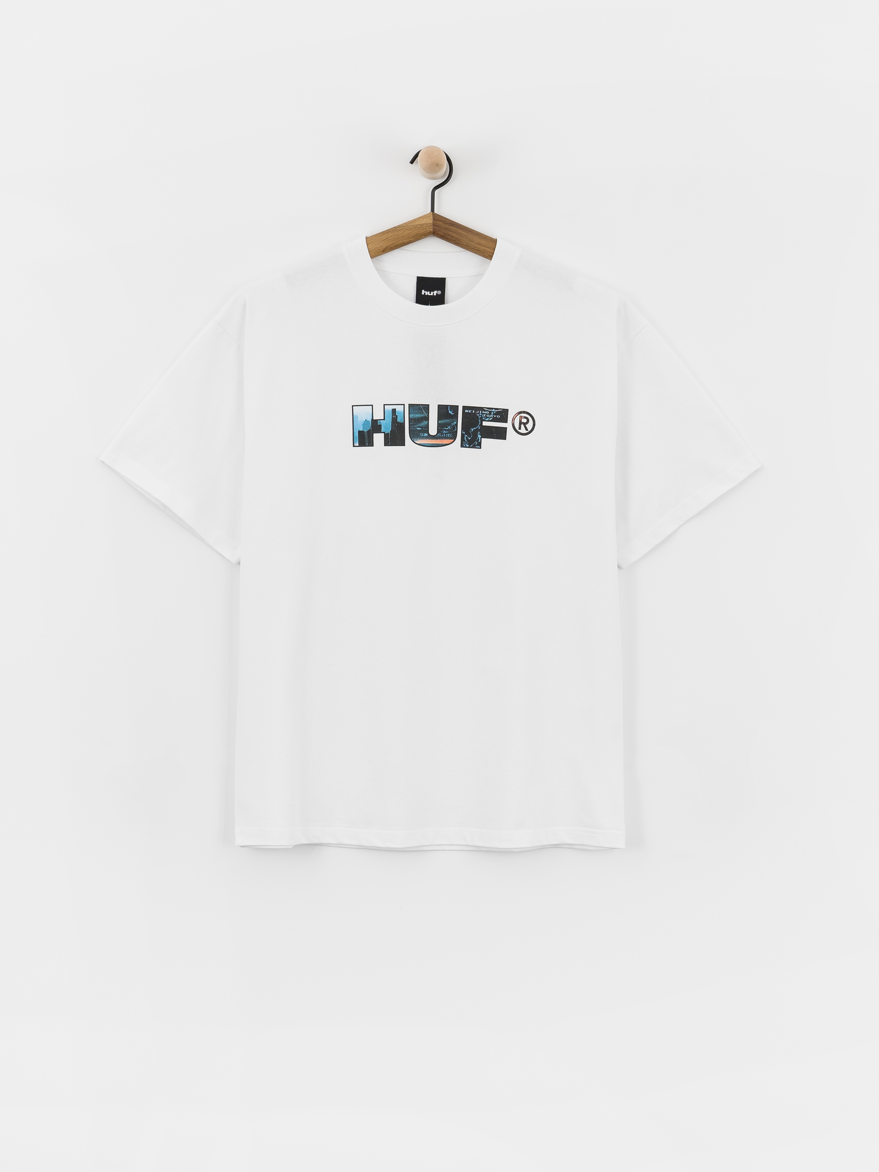 T-shirt HUF Flight Path (white)