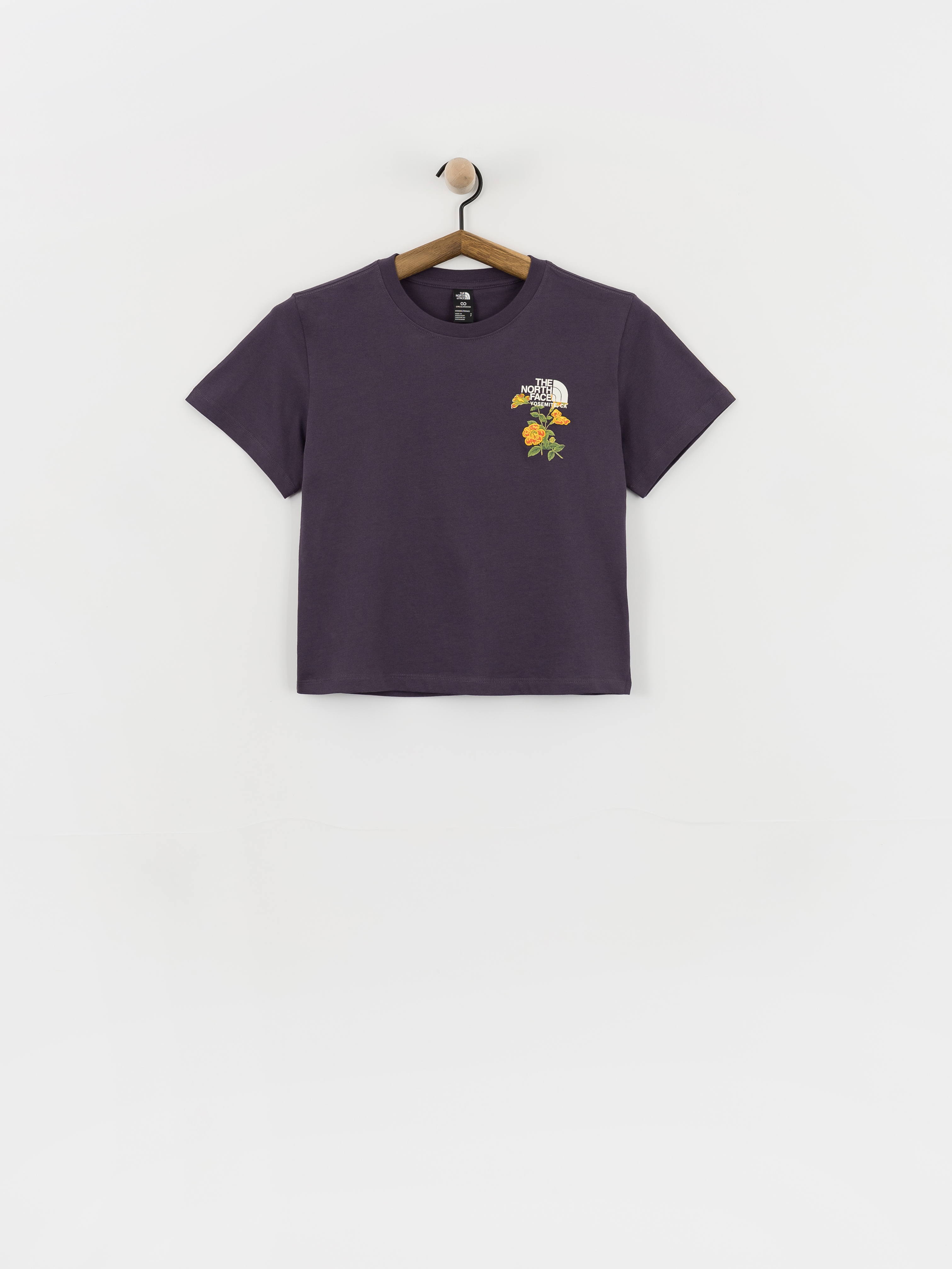 T-shirt The North Face Flora Embro Wmn (endless dusk)