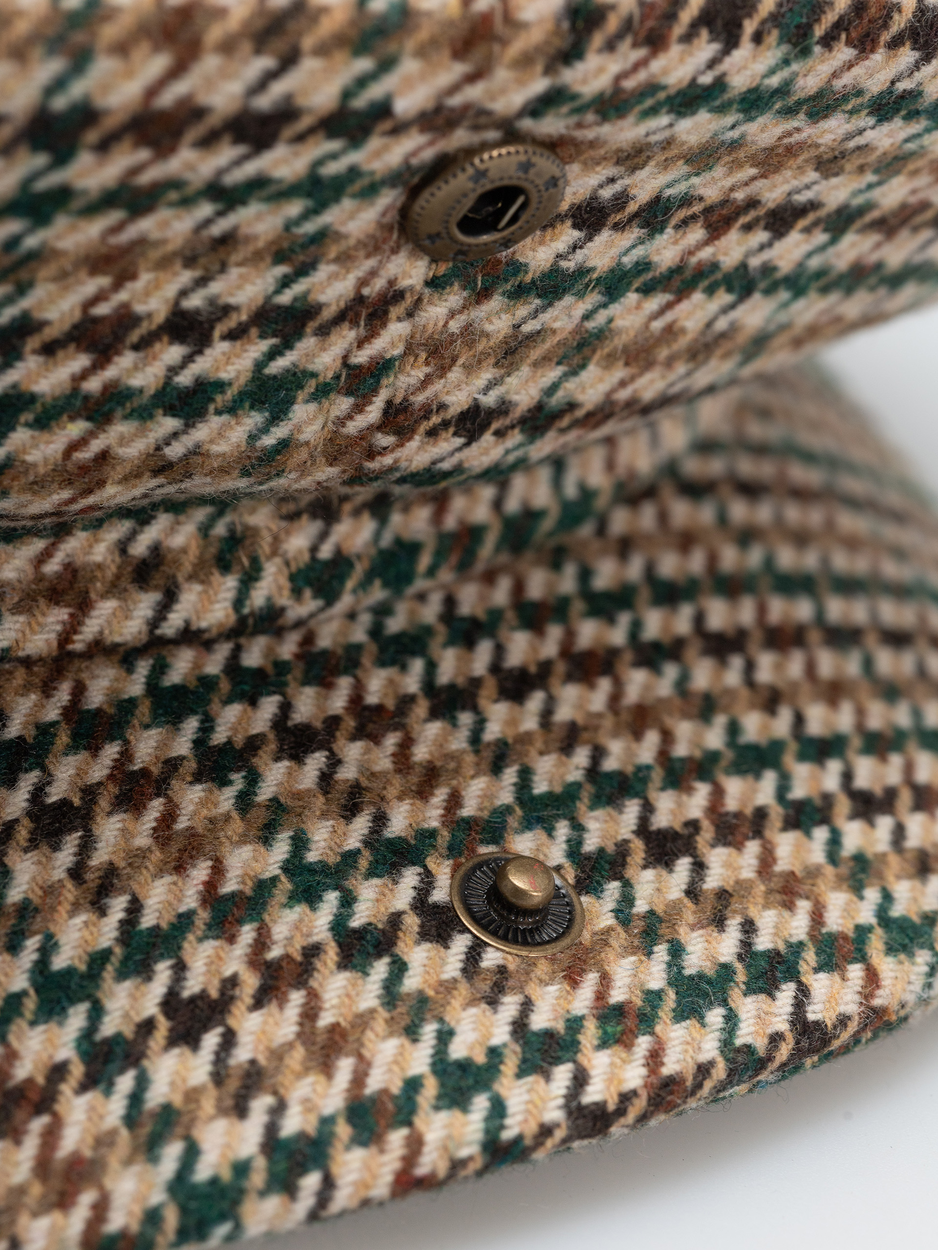 Kaszkiet Brixton Brood Snap (dusted ochre/khaki/verdant gre)