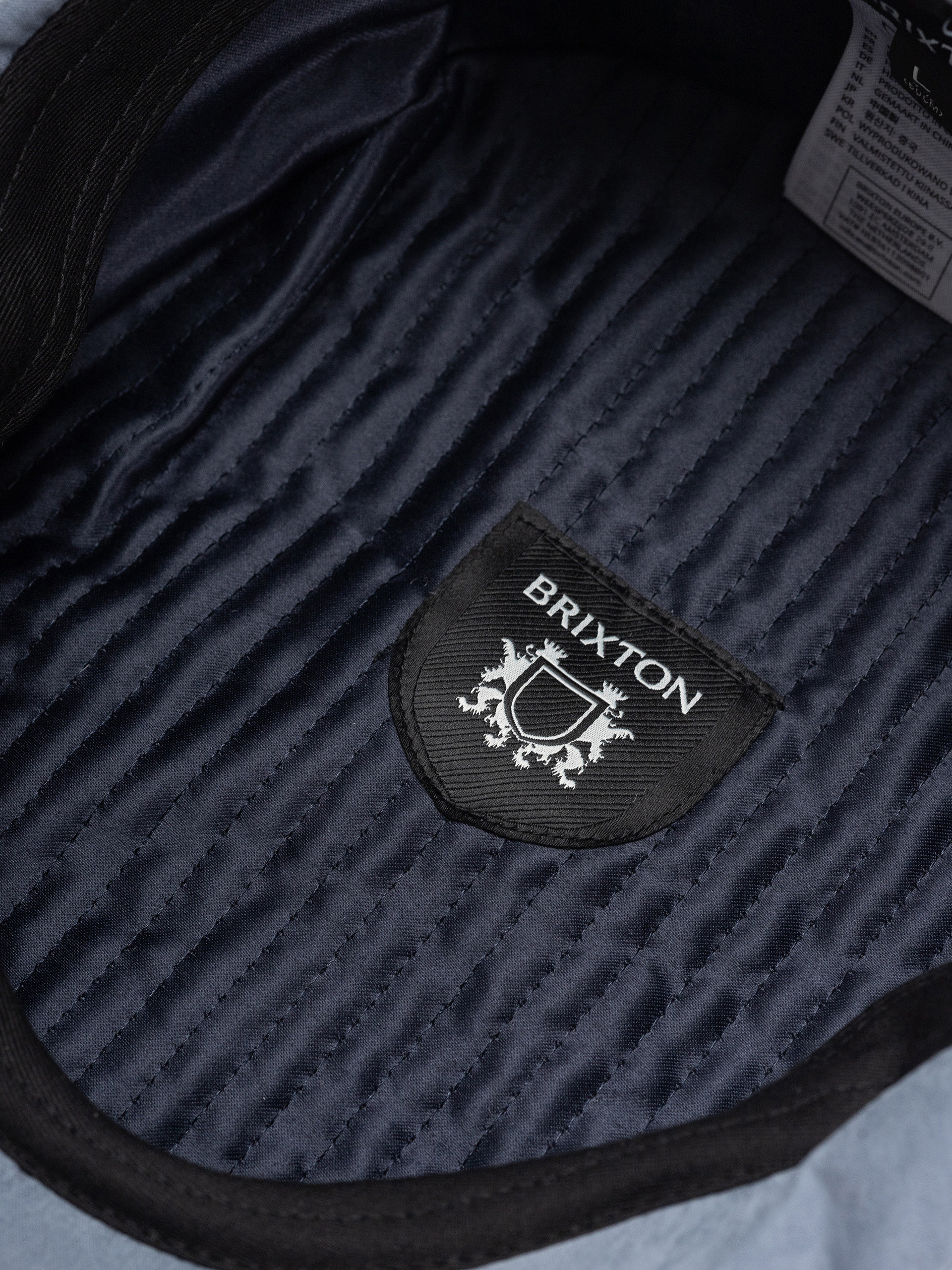 Kaszkiet Brixton Brood Snap (slate blue brushed satin)