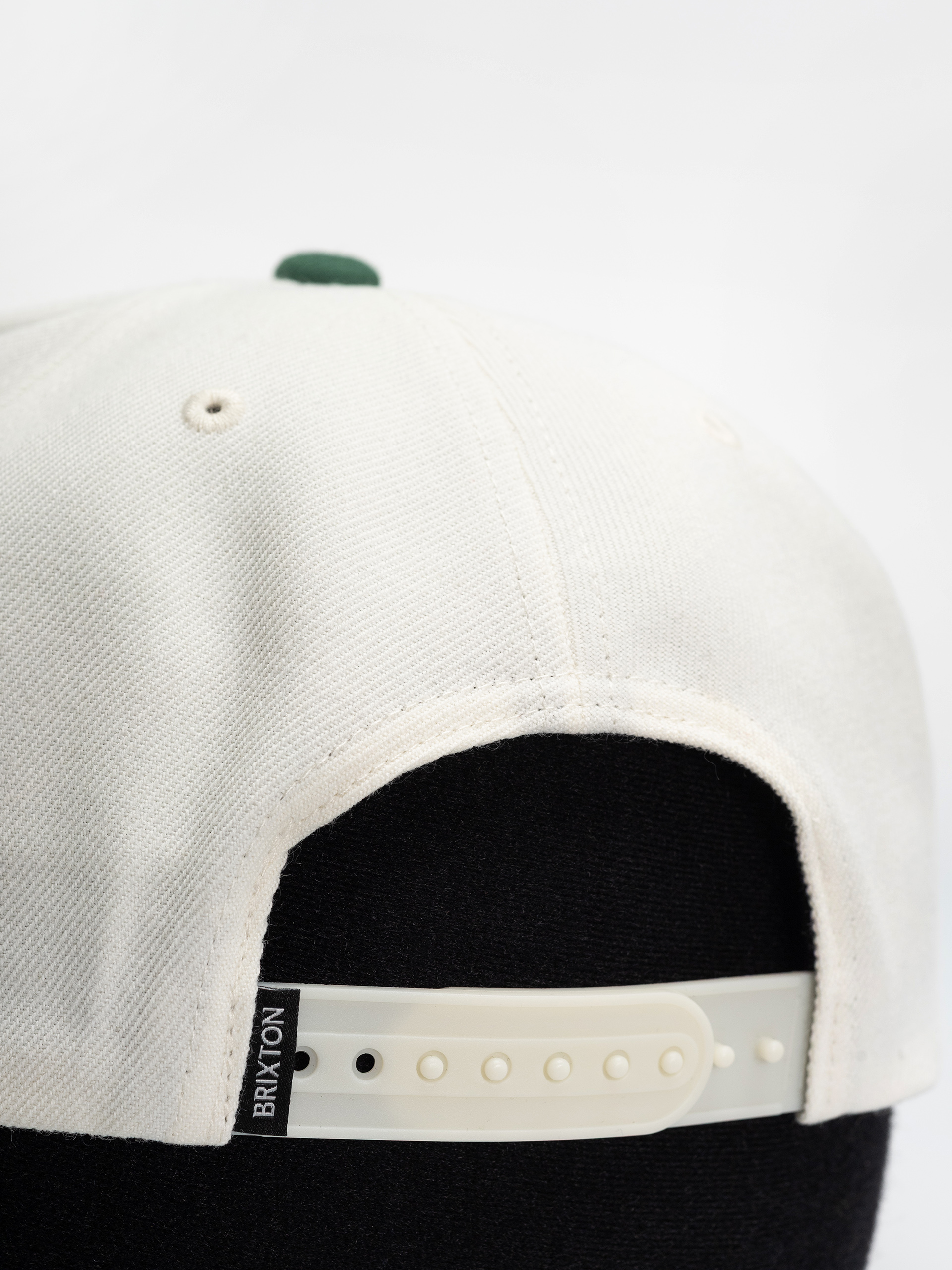 Czapka z daszkiem Brixton Linwood C Netplus Mp Snpk (off white/primal green)
