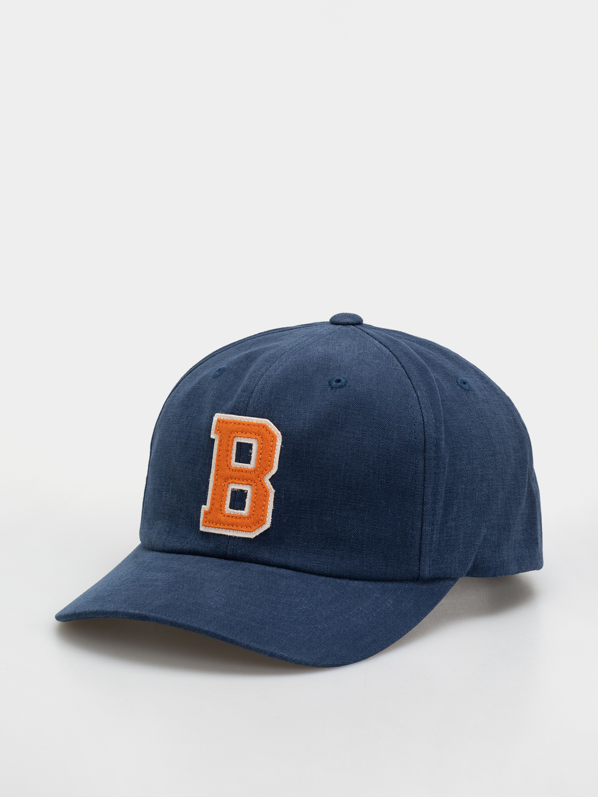 Czapka z daszkiem Brixton Big B Mp Adj (midnight blue/orange)