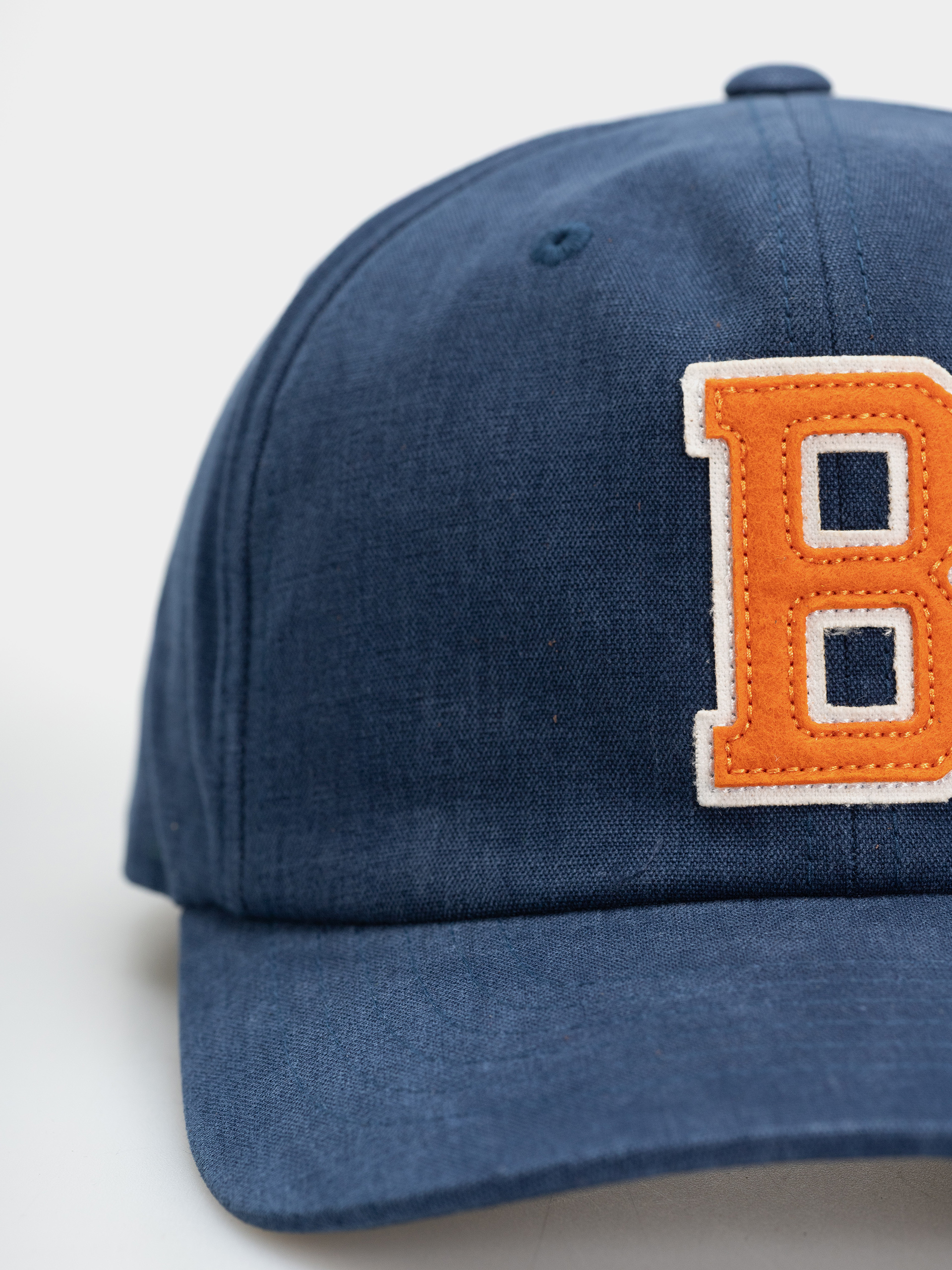 Czapka z daszkiem Brixton Big B Mp Adj (midnight blue/orange)