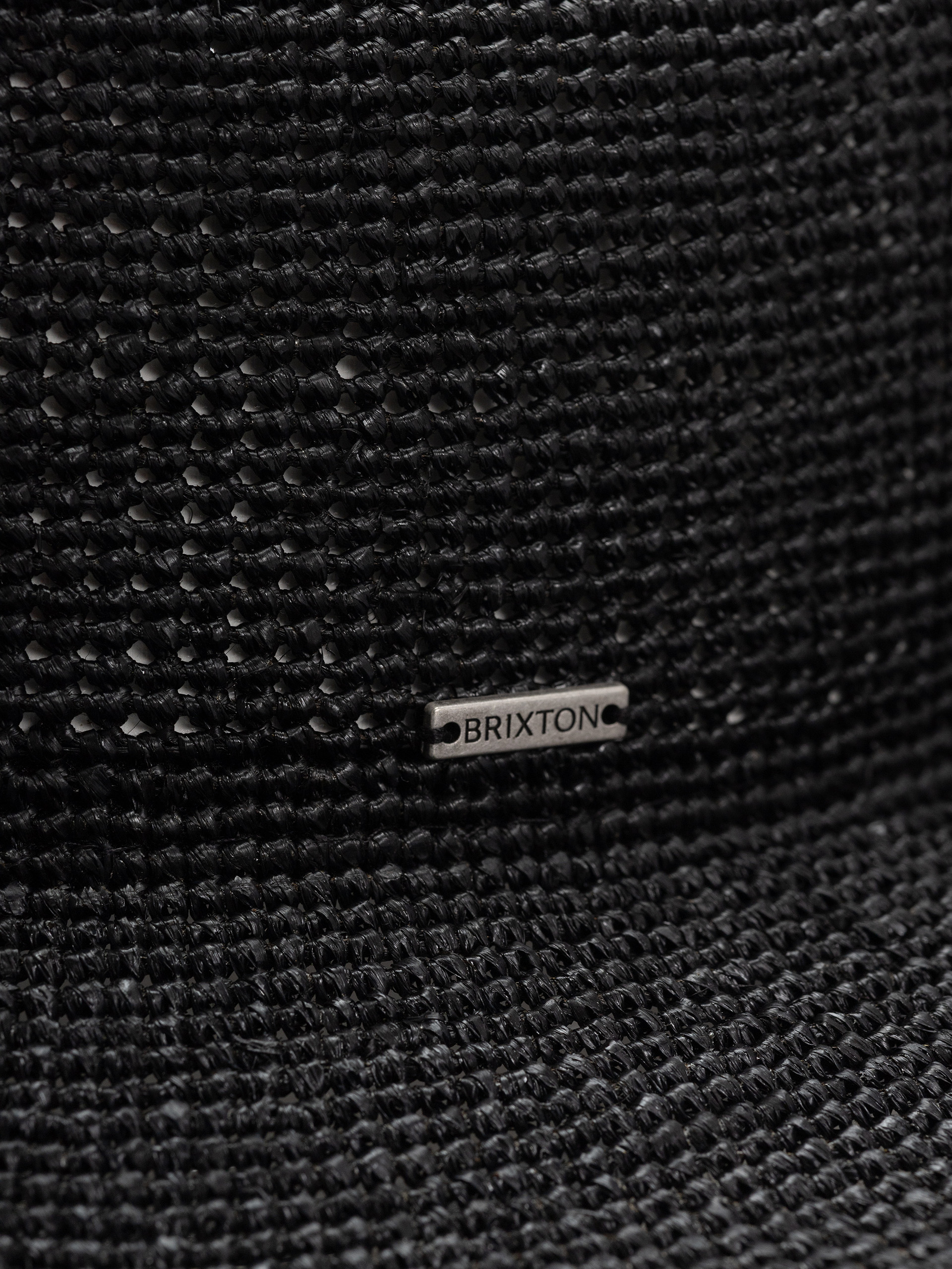 Kapelusz Brixton Odessa Straw Packable Cowboy H Wmn (black)