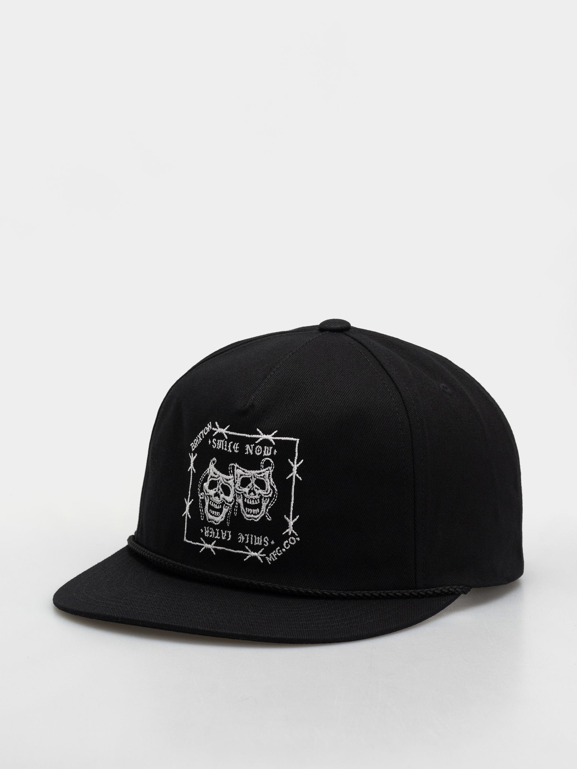 Czapka z daszkiem Brixton Smile Always Hp Snpk (black)