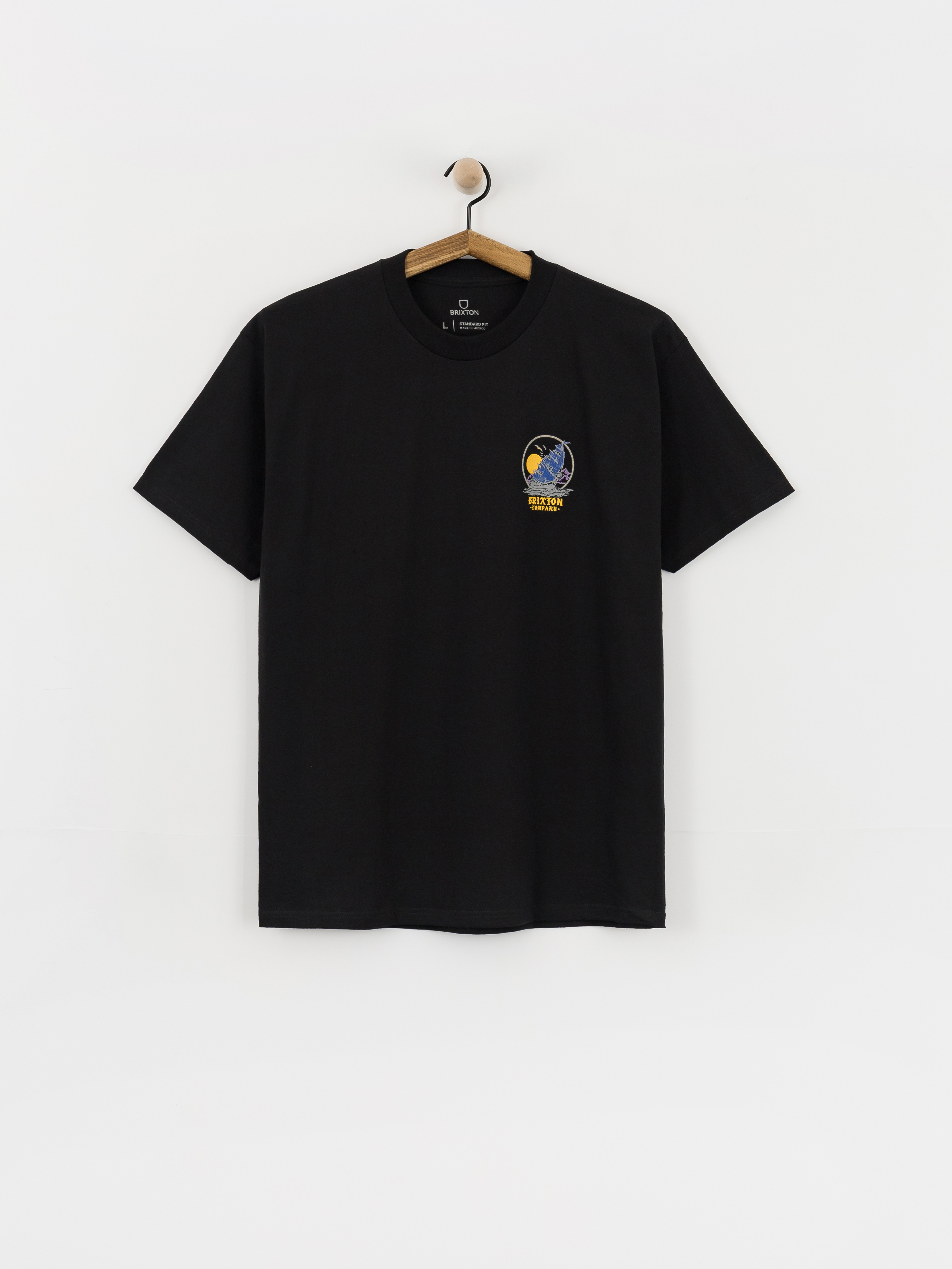 T-shirt Brixton High Seas Std (black)