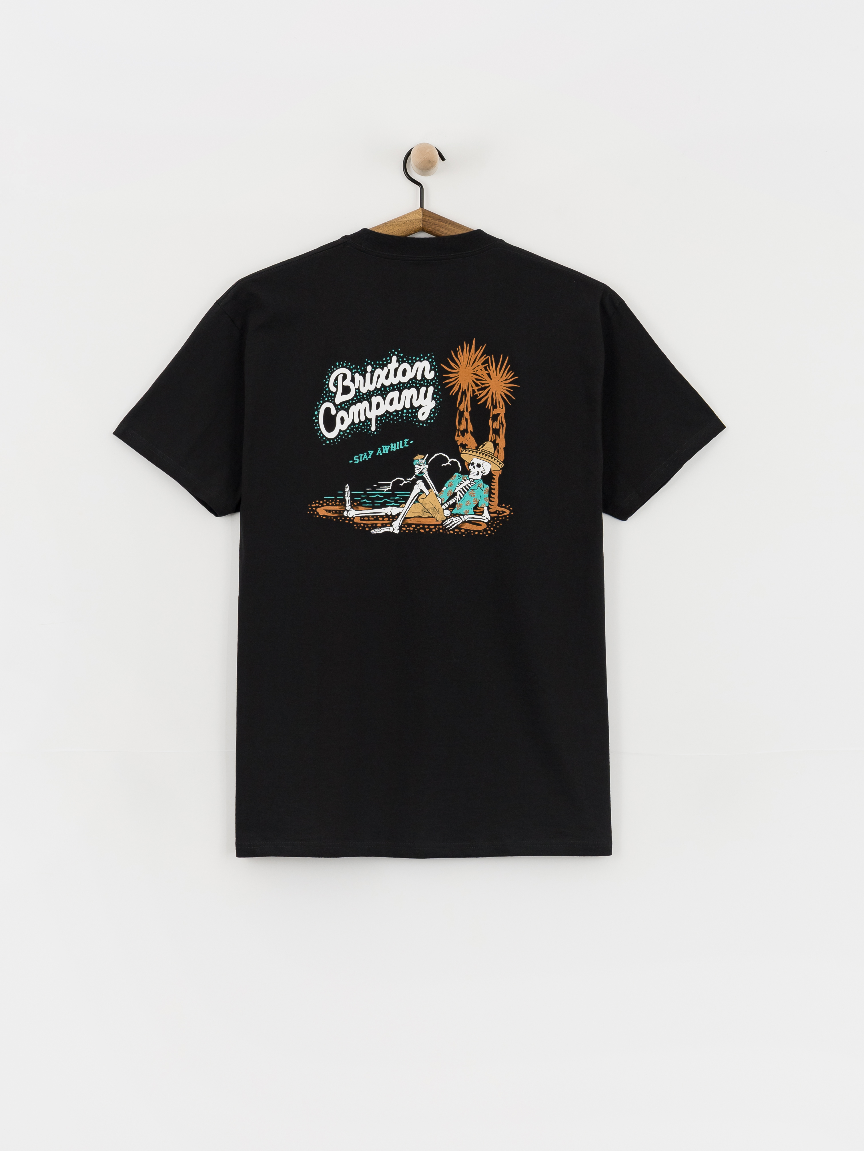 T-shirt Brixton Stay While Std (black)