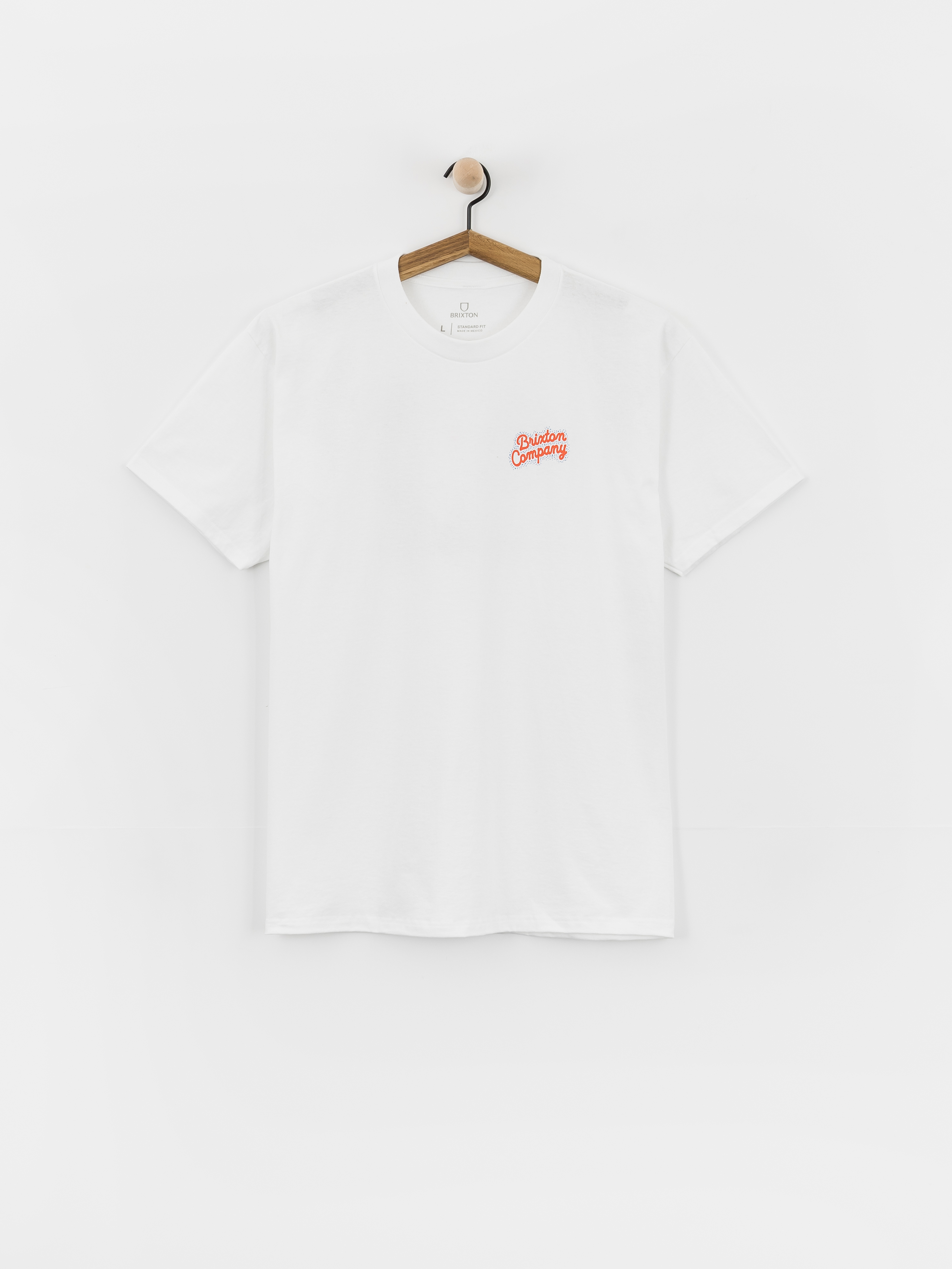 T-shirt Brixton Stay While Std (white)