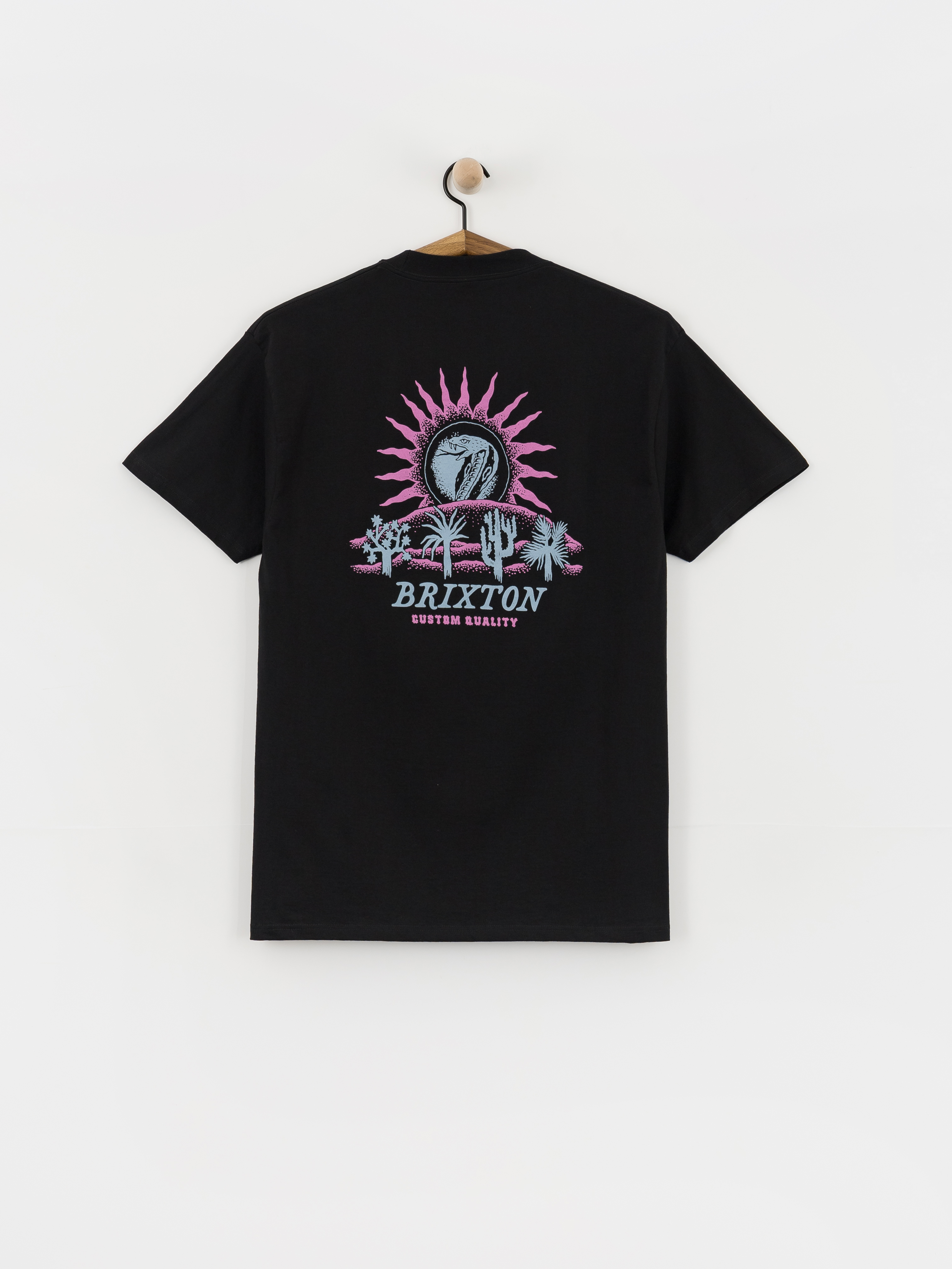 T-shirt Brixton Dark Paradise Std (black)