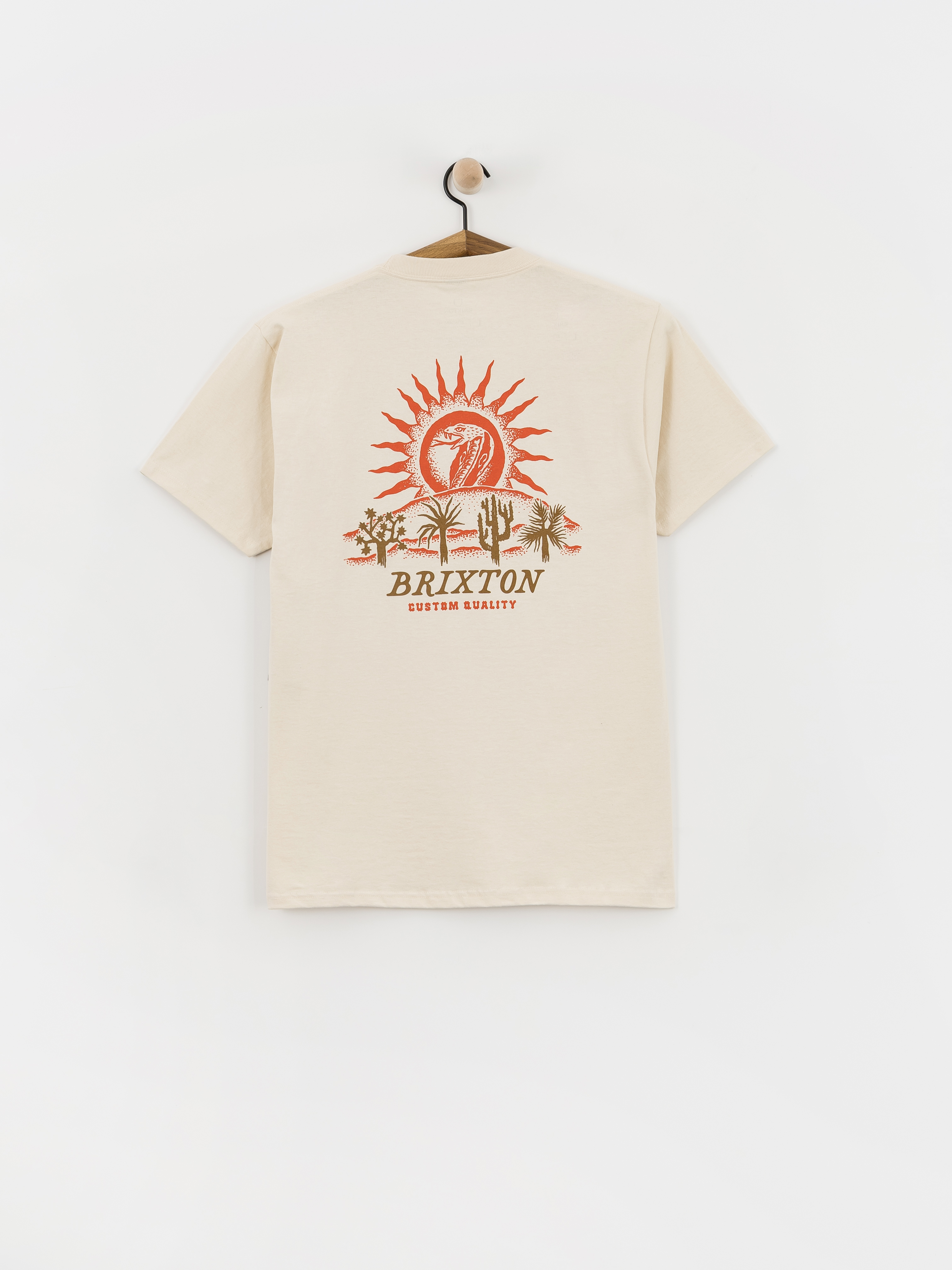 T-shirt Brixton Dark Paradise Std (cream)