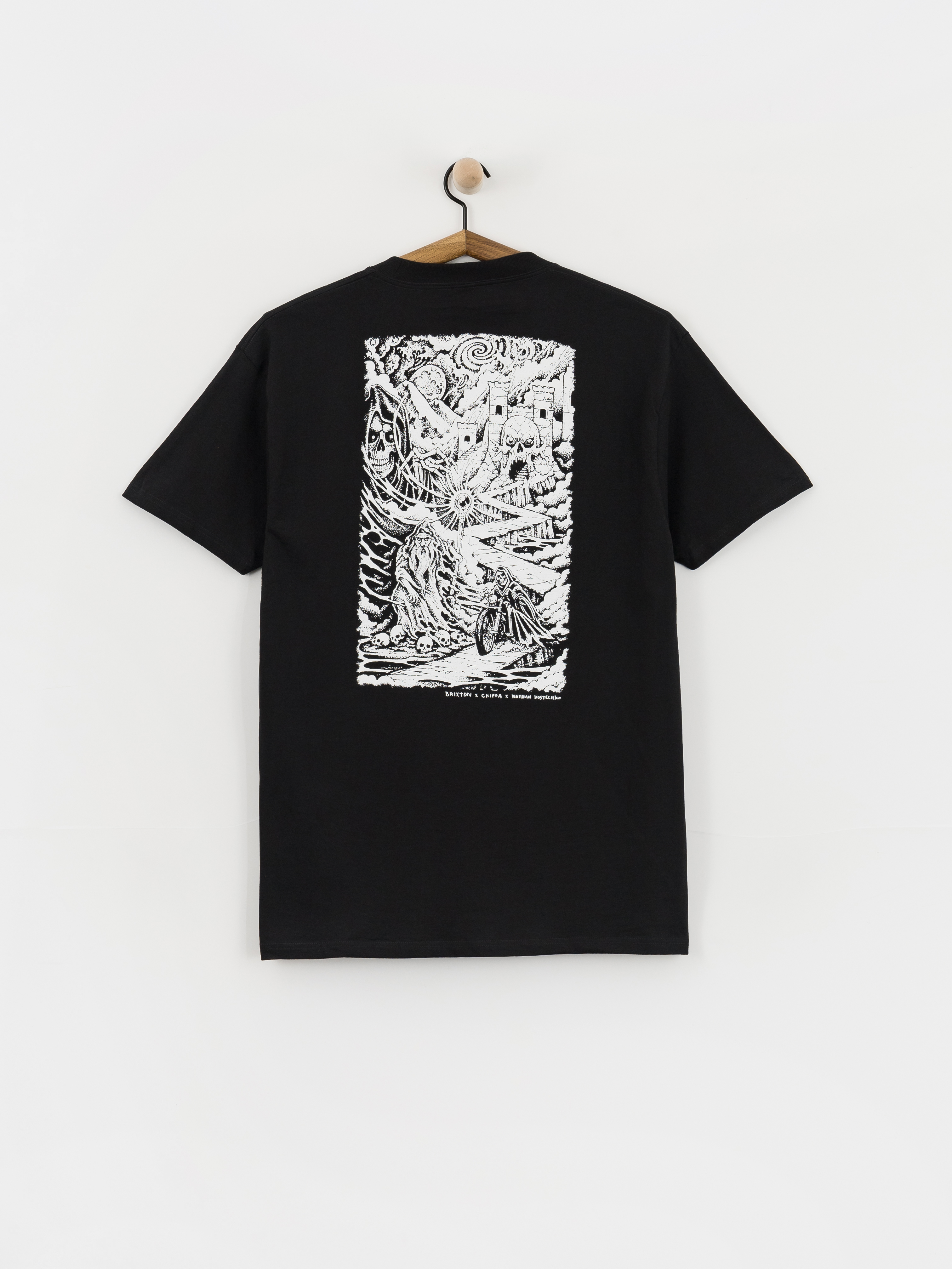 T-shirt Brixton Hourglass Std (black)
