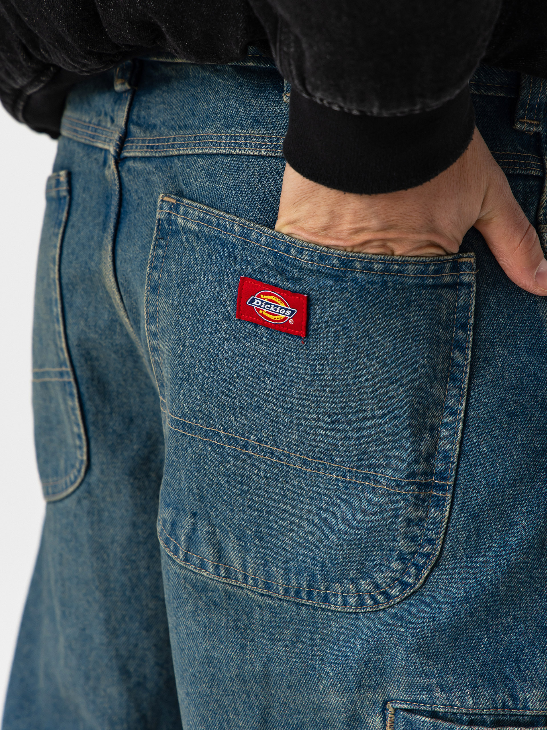 Spodnie Dickies 958 Baggy Tapered Work (khaki tinted blue)