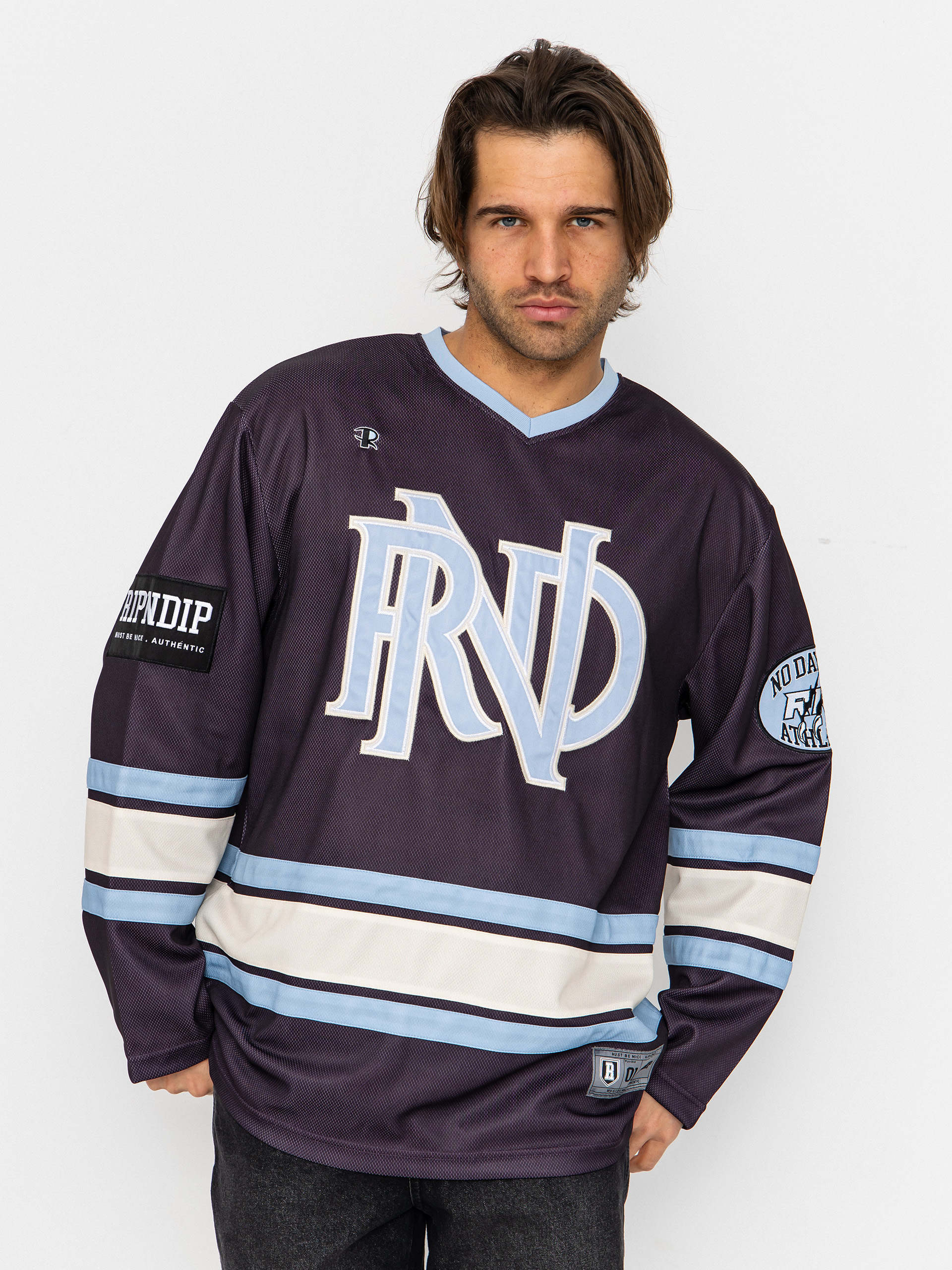 Longsleeve RipNDip No Days Off Hockey Jersey