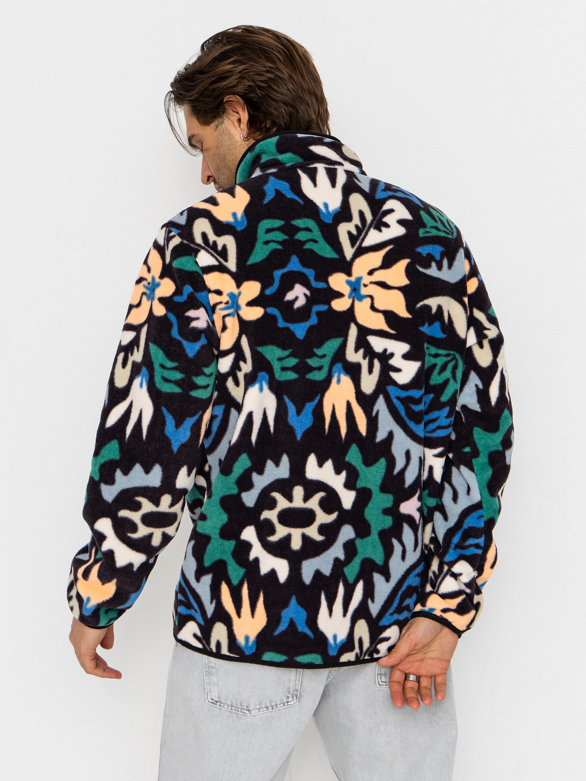 Męski Polar Patagonia Lightweight Synchilla Snap T (kaleido/black)