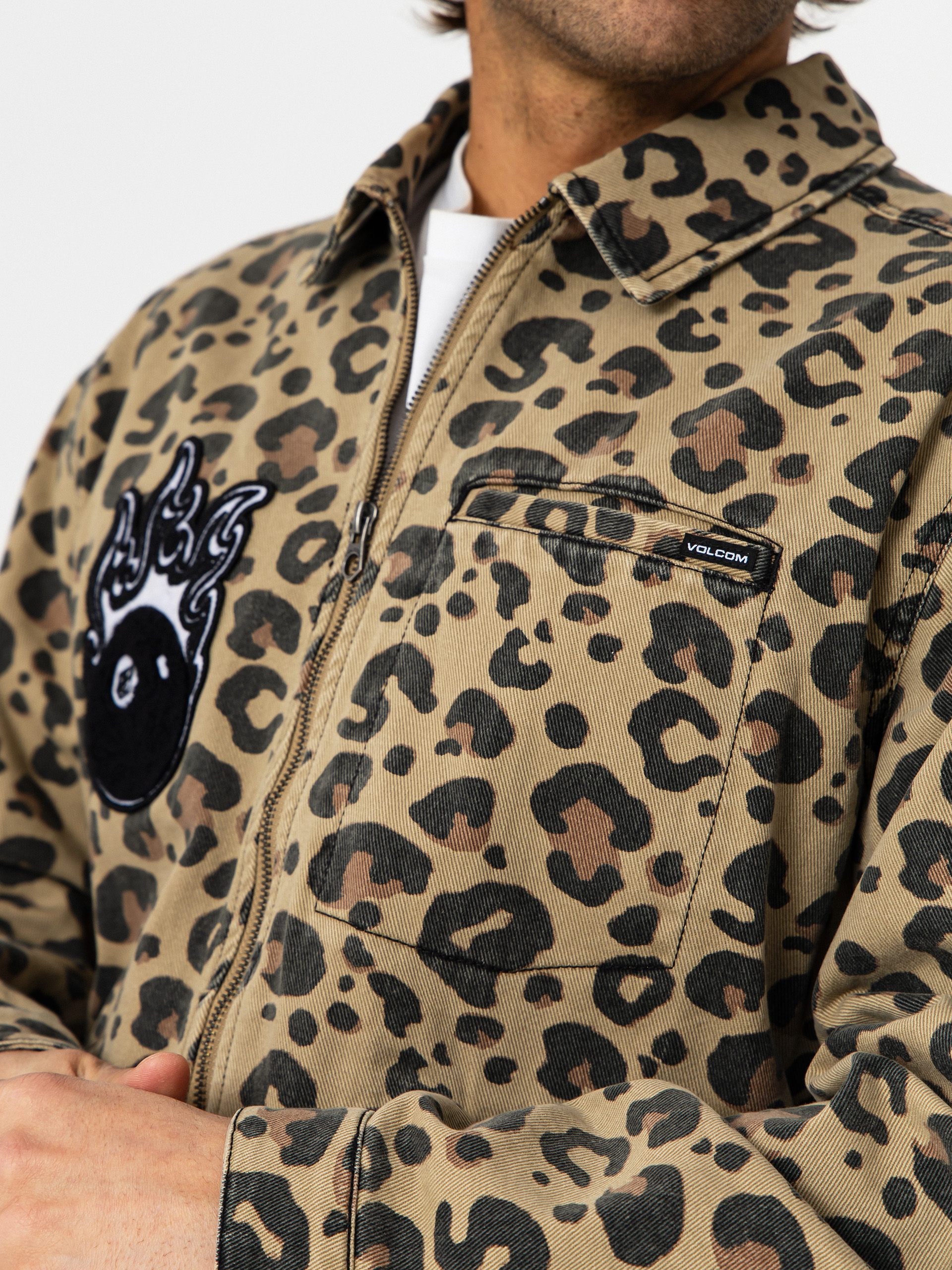 Kurtka Volcom Fa Seth Conboy (cheetah)