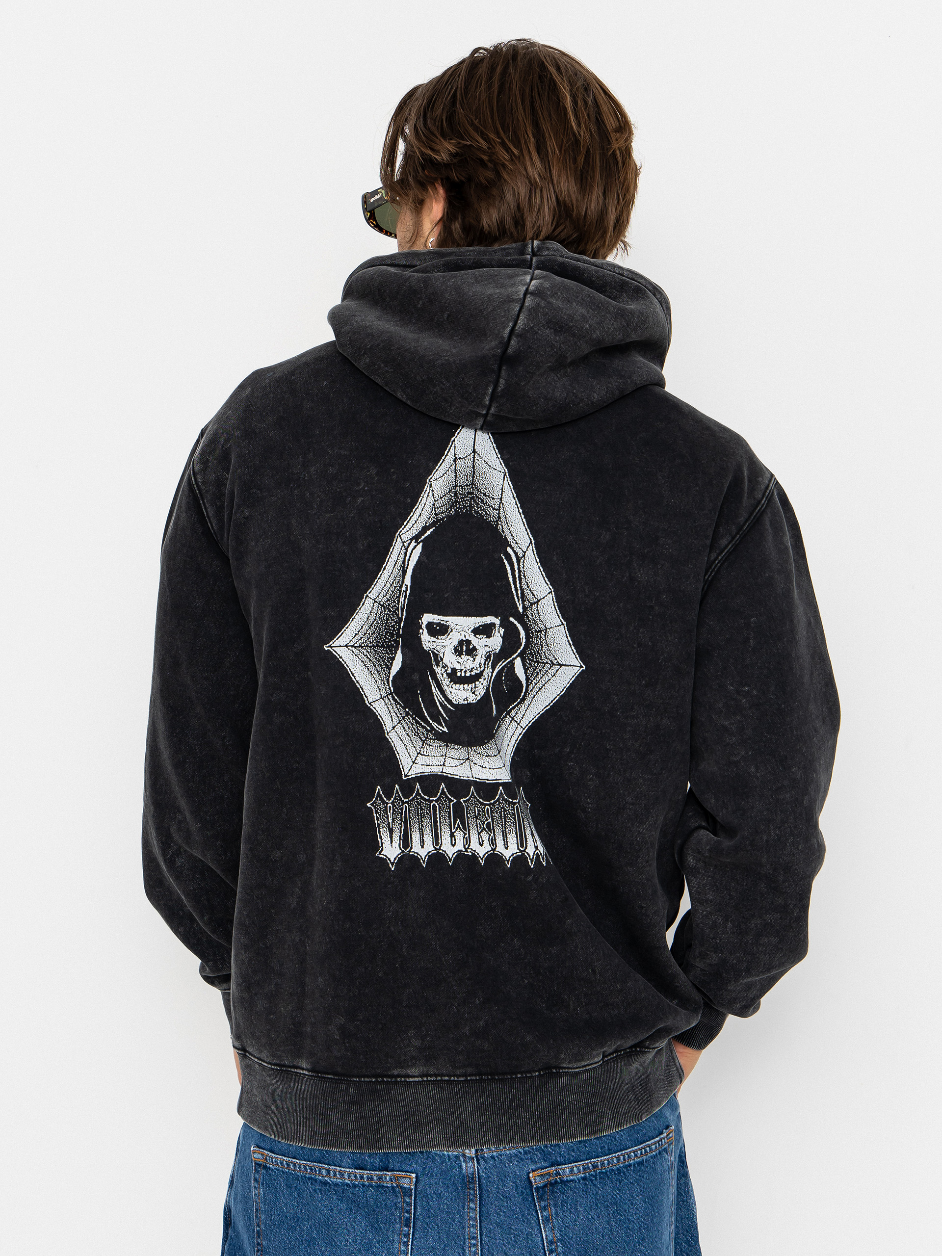 Bluza z kapturem Volcom Noder HD (light acid black)