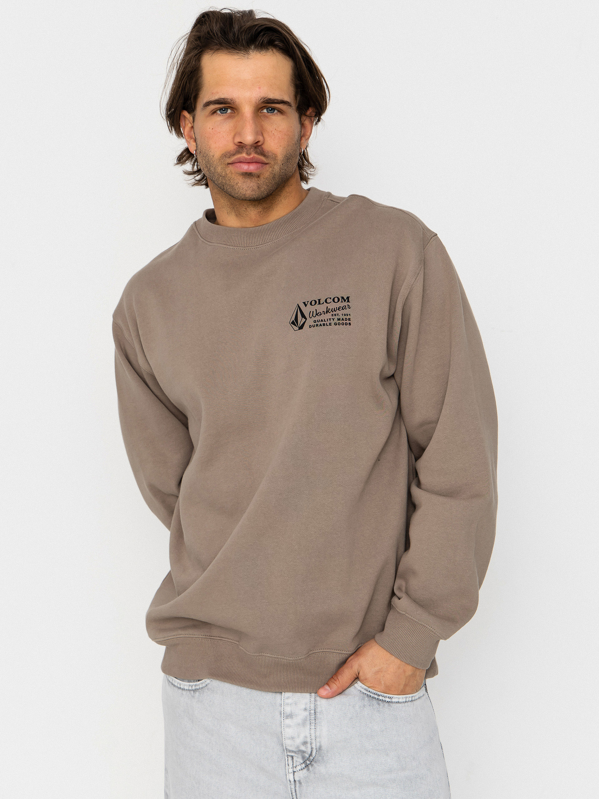 Bluza Volcom Workwear Crew (brindle)