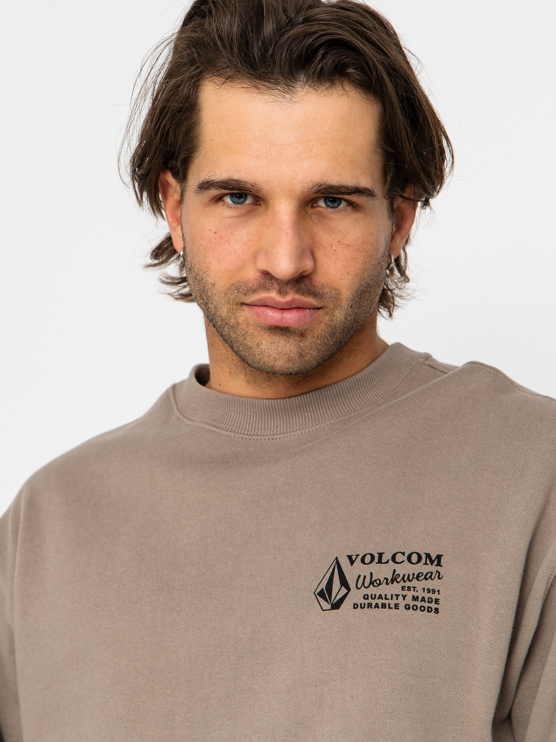 Bluza Volcom Workwear Crew (brindle)