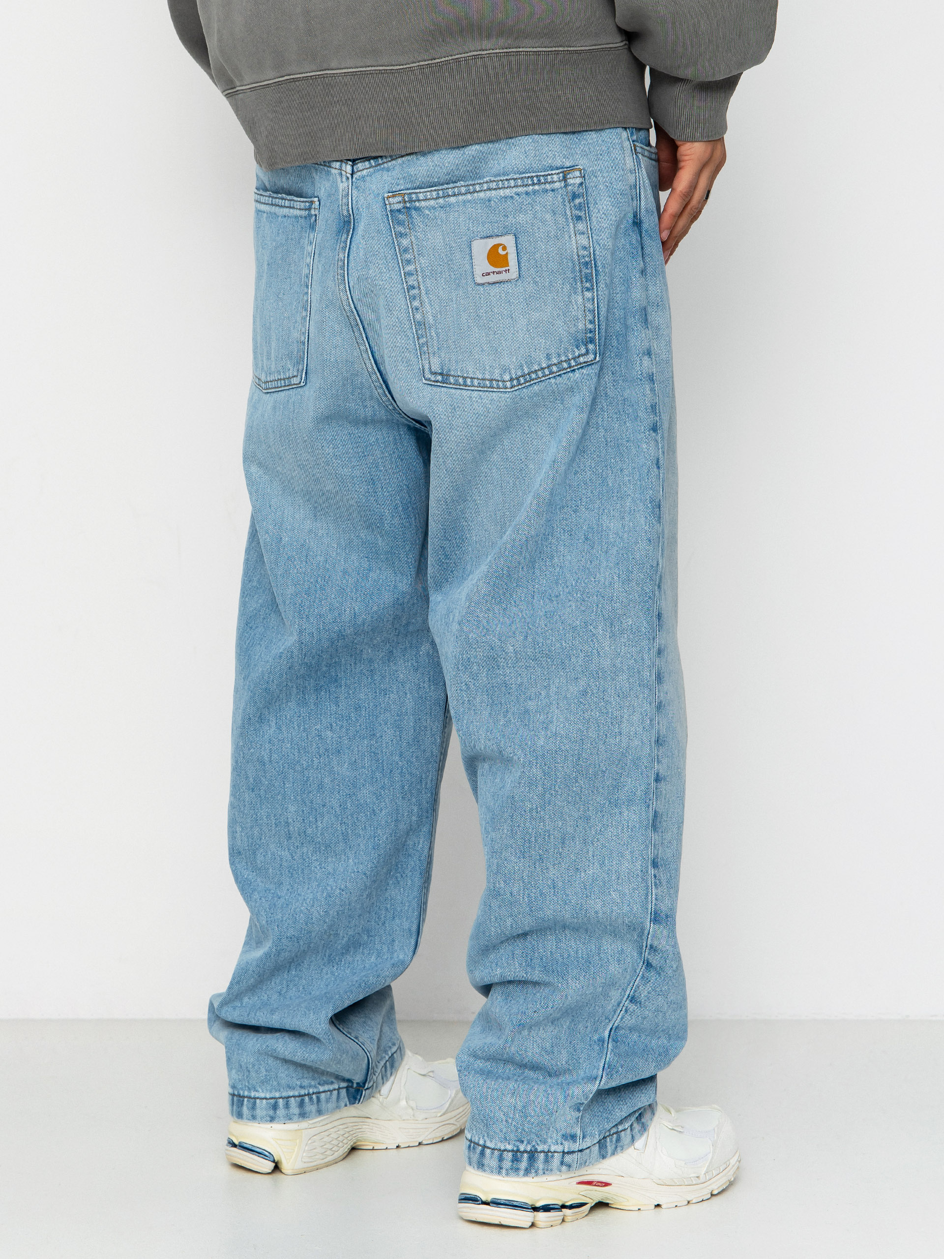 Spodnie Carhartt WIP Brandon (blue heavy worn bleached)