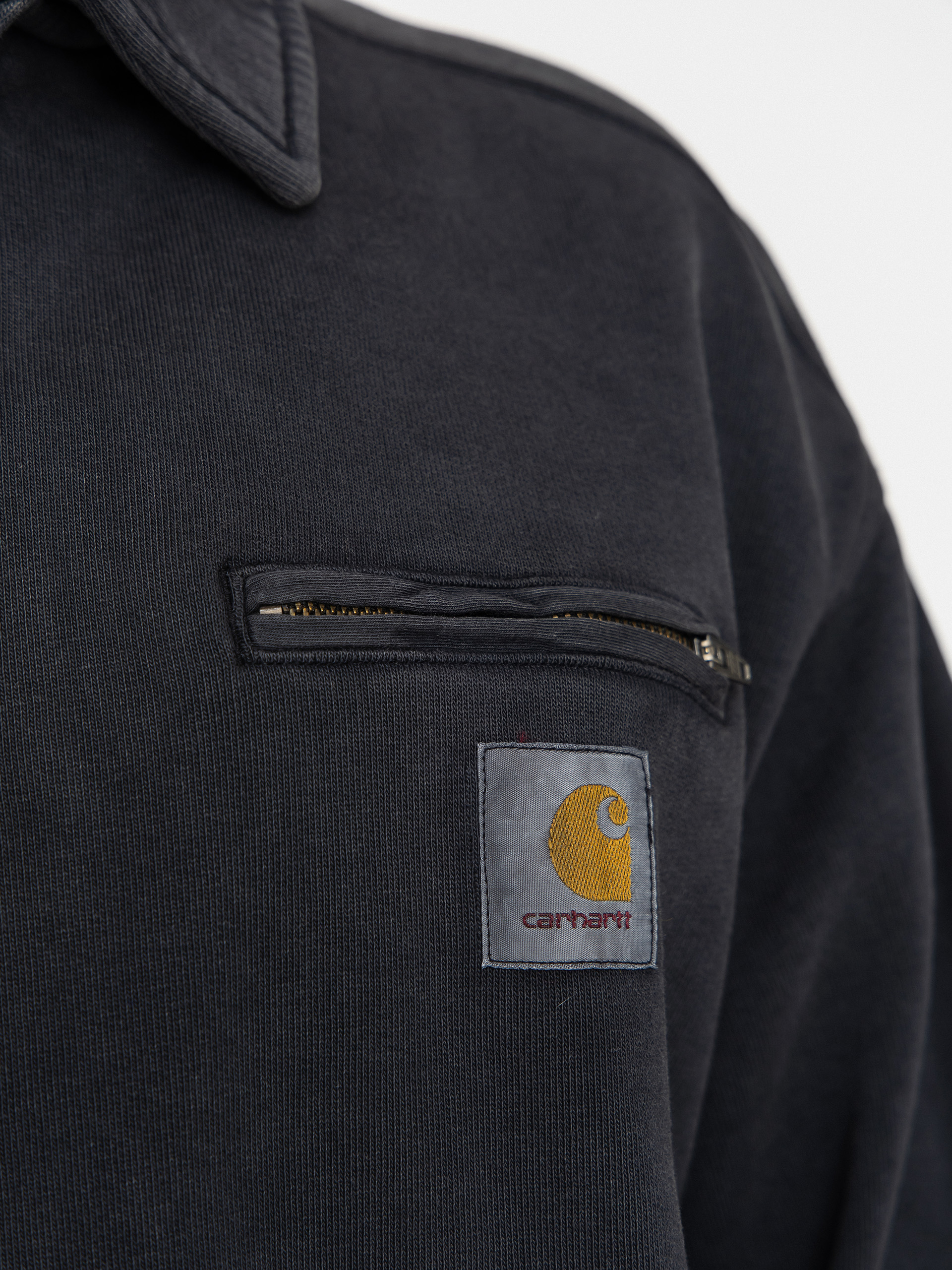 Bluza Carhartt WIP Half Zip Detroit (black)
