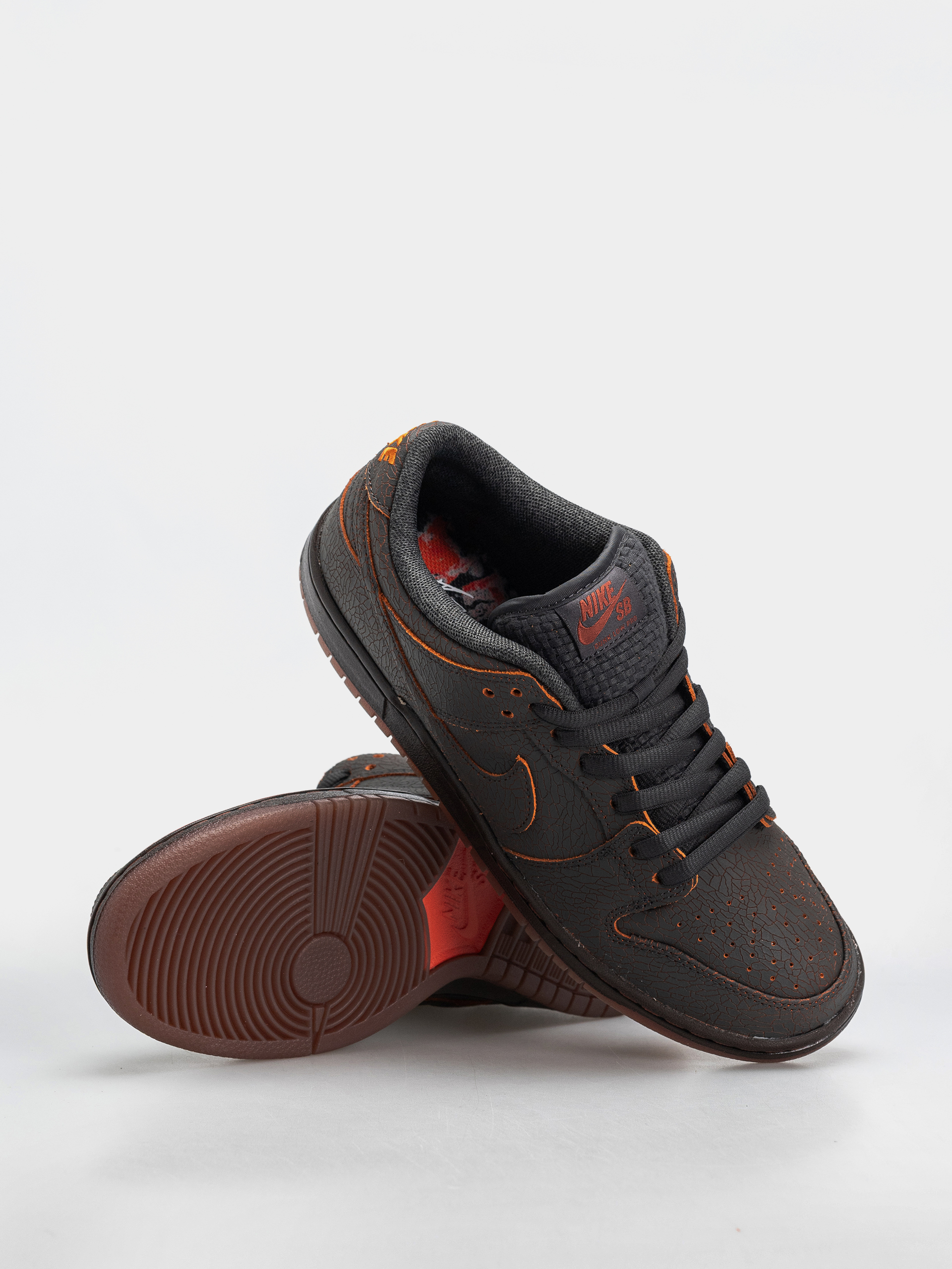 Buty Nike SB Dunk Low Pro Prm (dk smoke grey/campfire orange black)