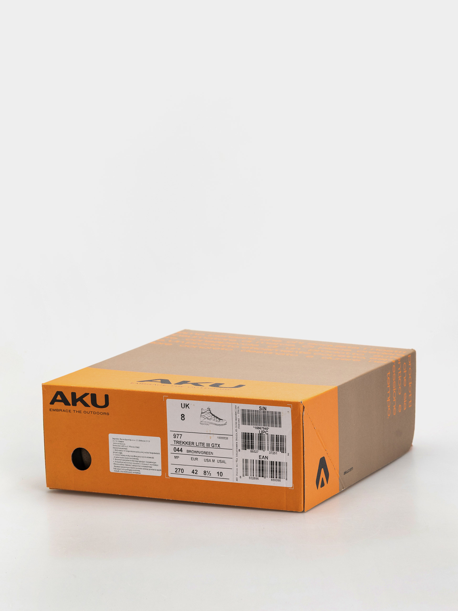 Buty AKU Trekker Lite III GTX (brown/green)