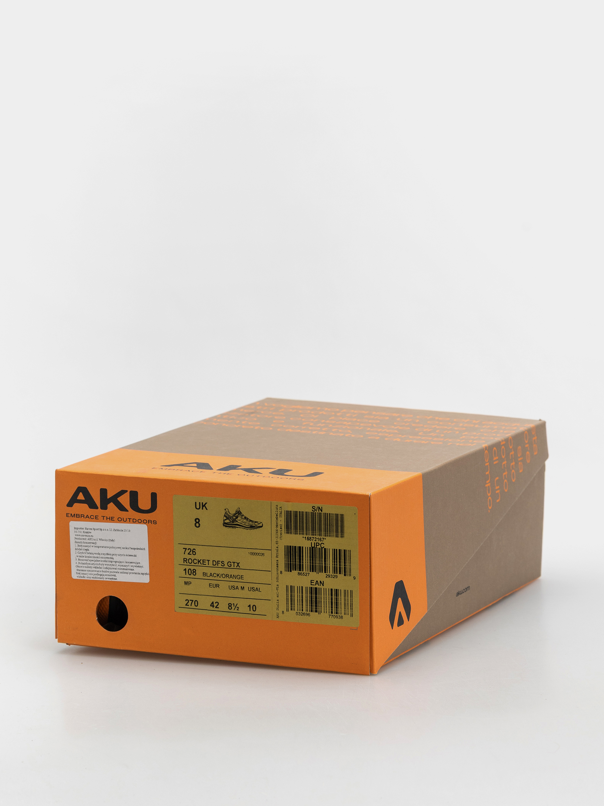 Buty AKU Rocket DFS GTX (black/orange)