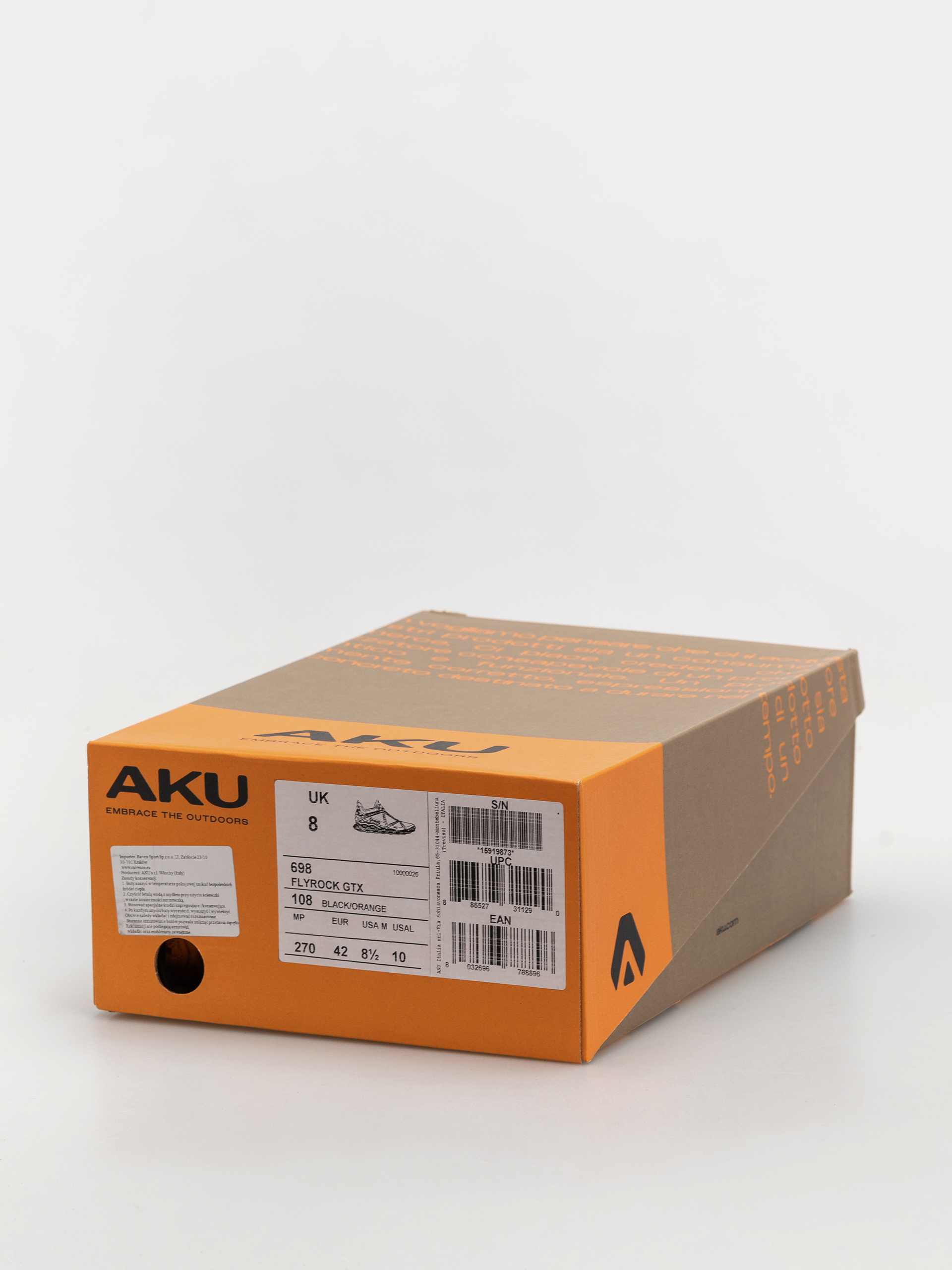 Buty AKU Flyrock GTX (black/orange)