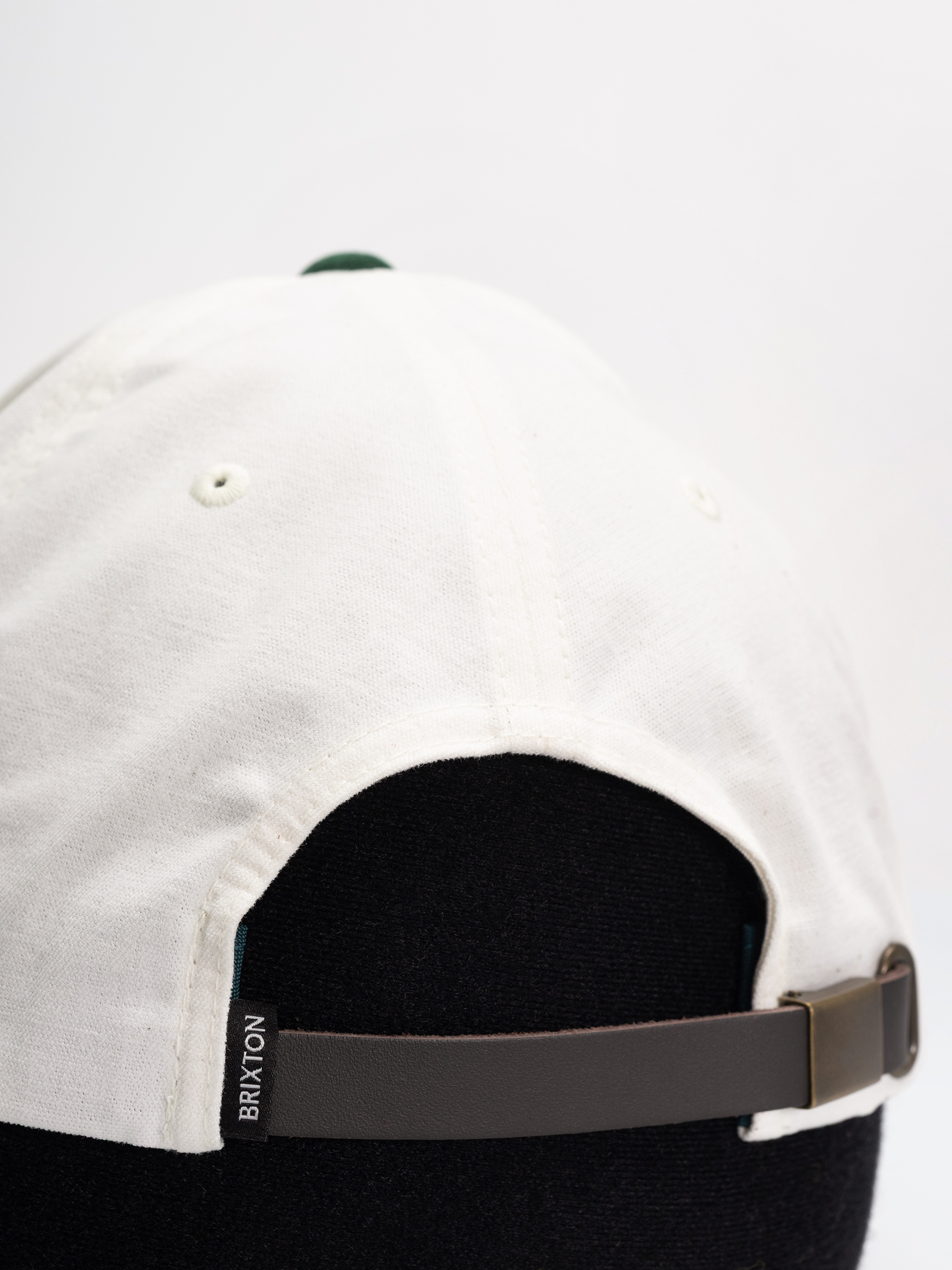 Czapka z daszkiem Brixton Big B Mp Adj (off white/primal green)