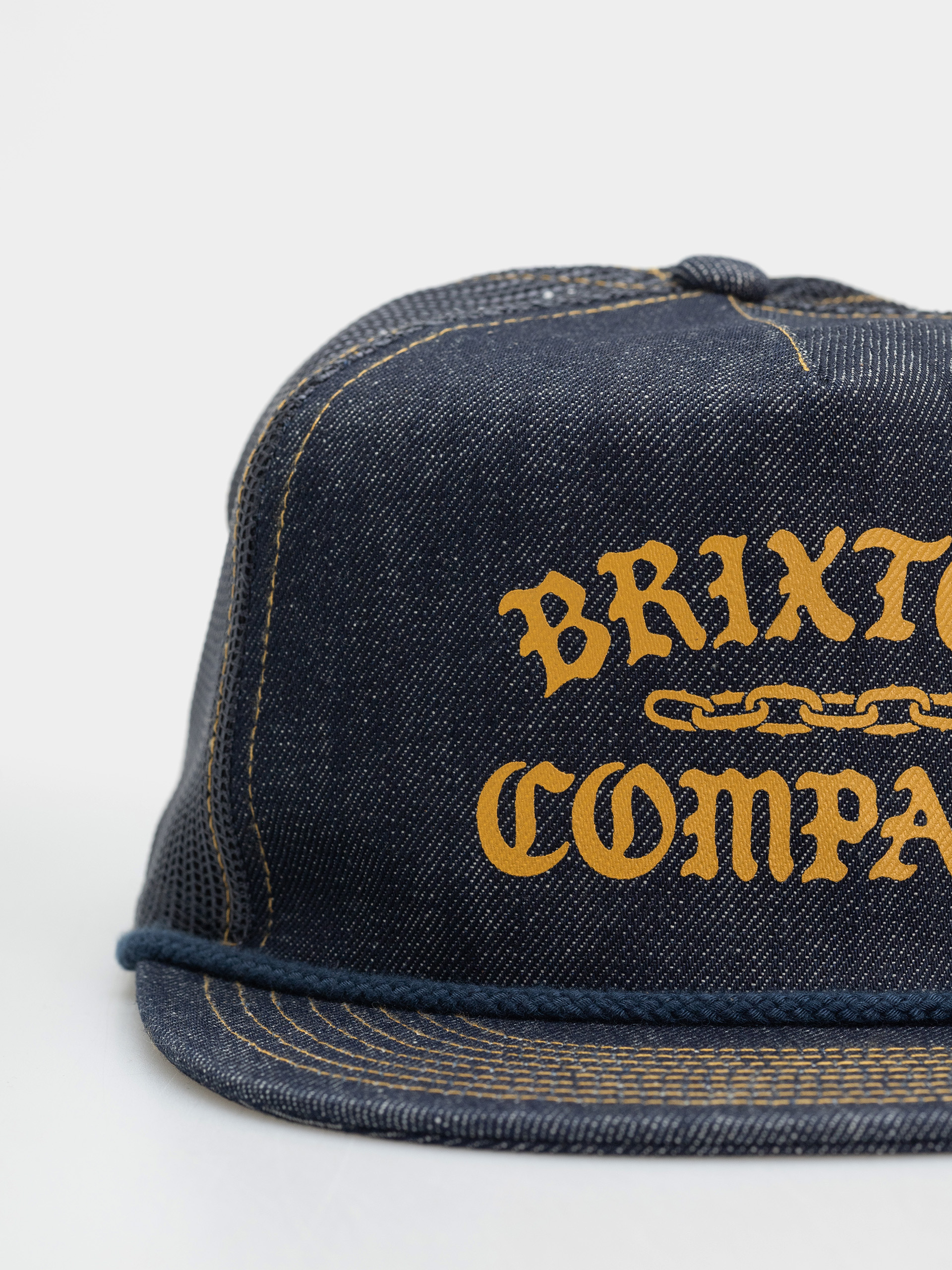 Czapka z daszkiem Brixton Chains Np Hp Trucker (dark denim/navy)
