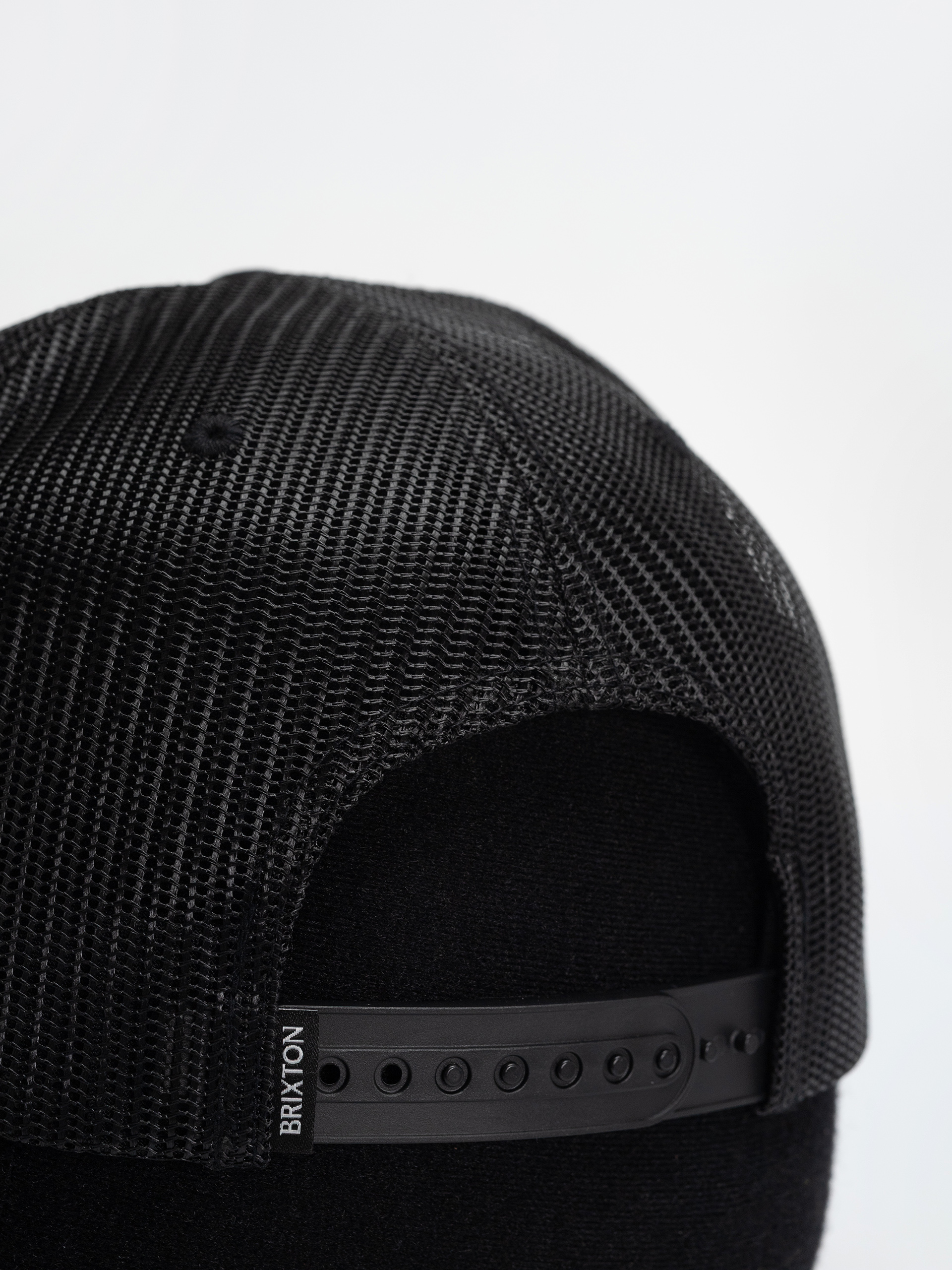 Czapka z daszkiem Brixton Henry Mp Trucker (black/black)