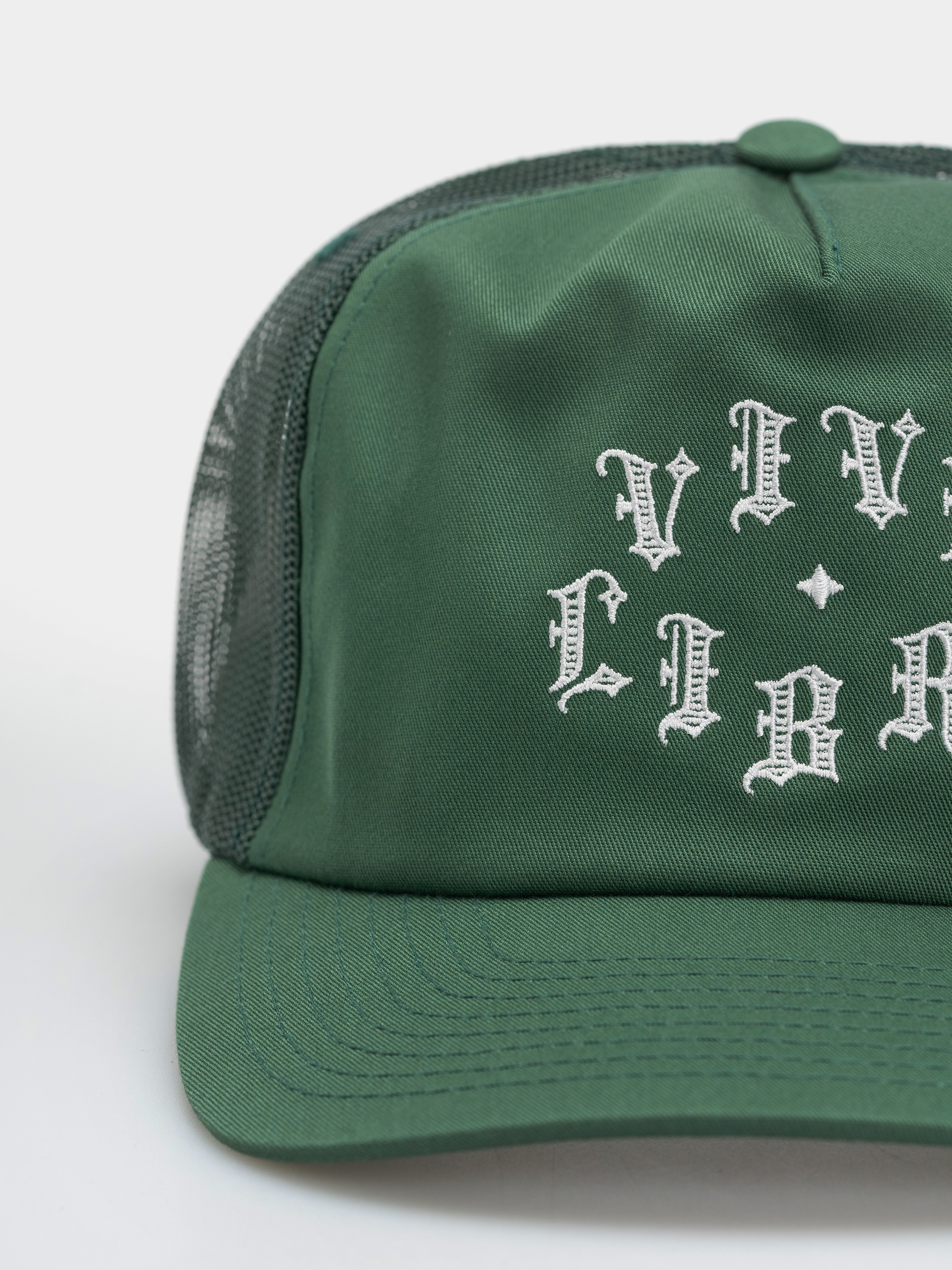 Czapka z daszkiem Brixton Vive Libre Mp Trucker (primal green/primal green)