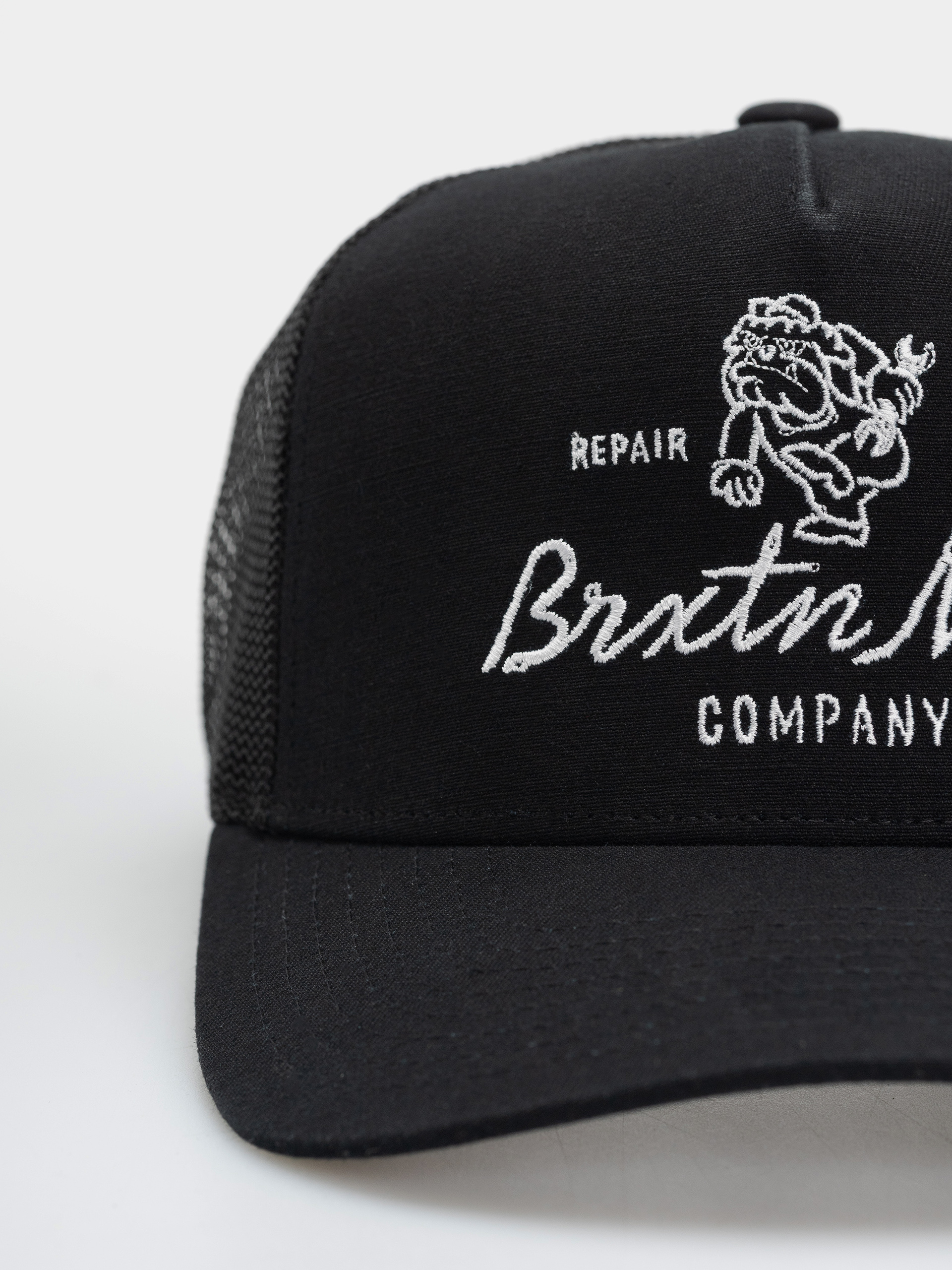 Czapka z daszkiem Brixton Tolman C Np Mp Trucker (black/black)