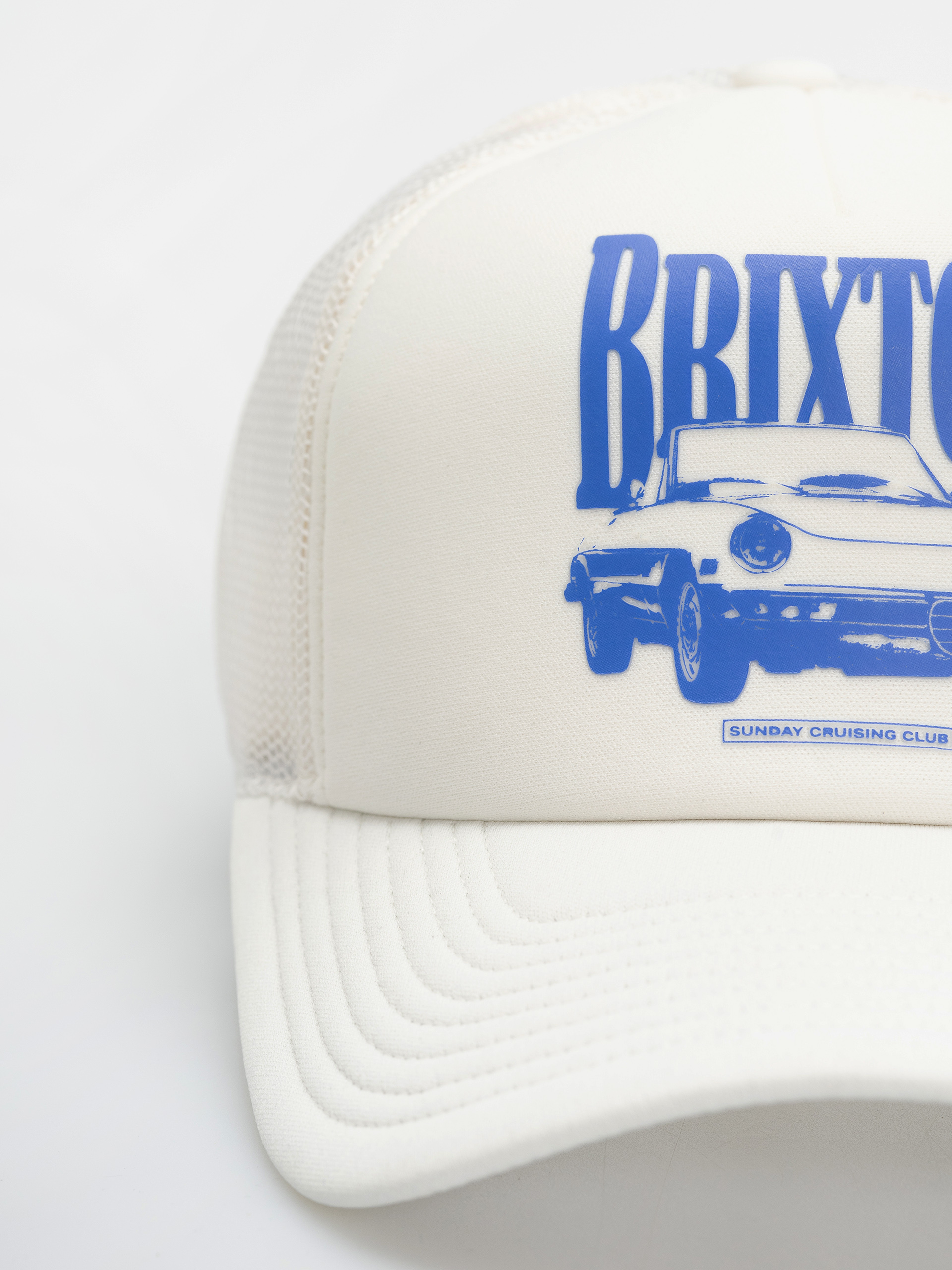 Czapka z daszkiem Brixton Sunday Cruising Club Np Mp Tru Wmn (off white/off white)