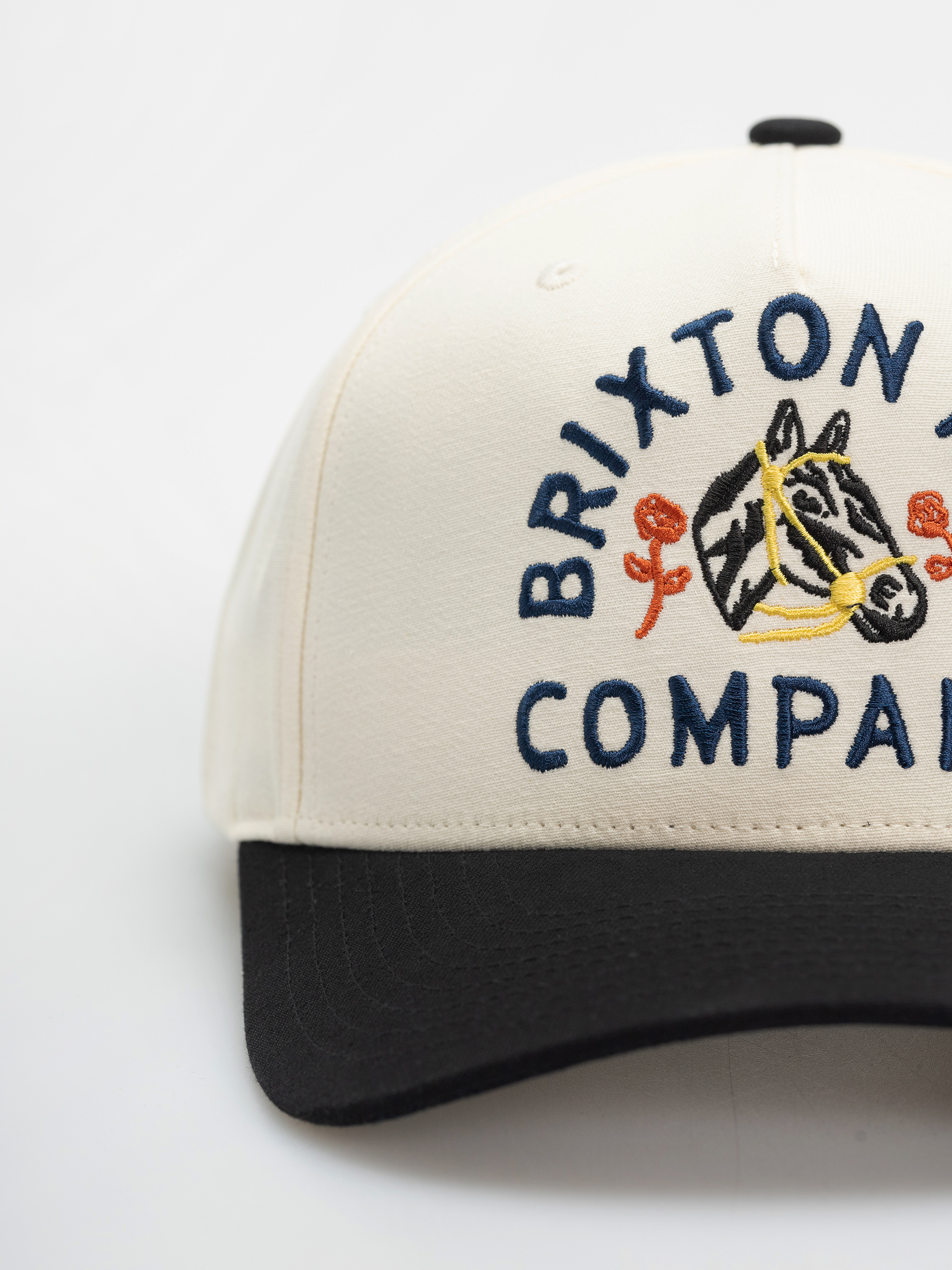 Czapka z daszkiem Brixton Trophy Horse C Np Mp Snpbk Wmn (black/off white)