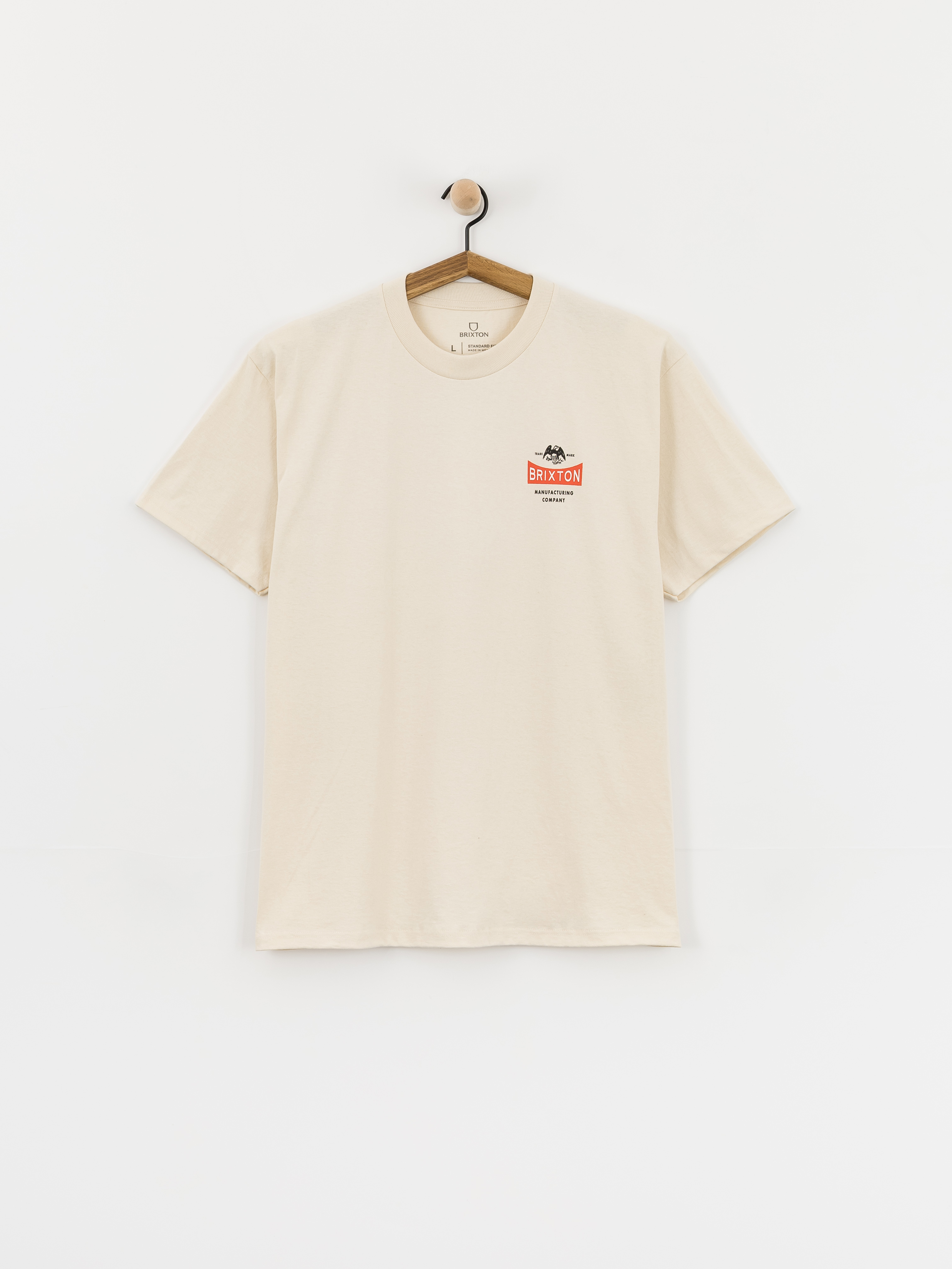 T-shirt Brixton Pinnacle Std (cream)