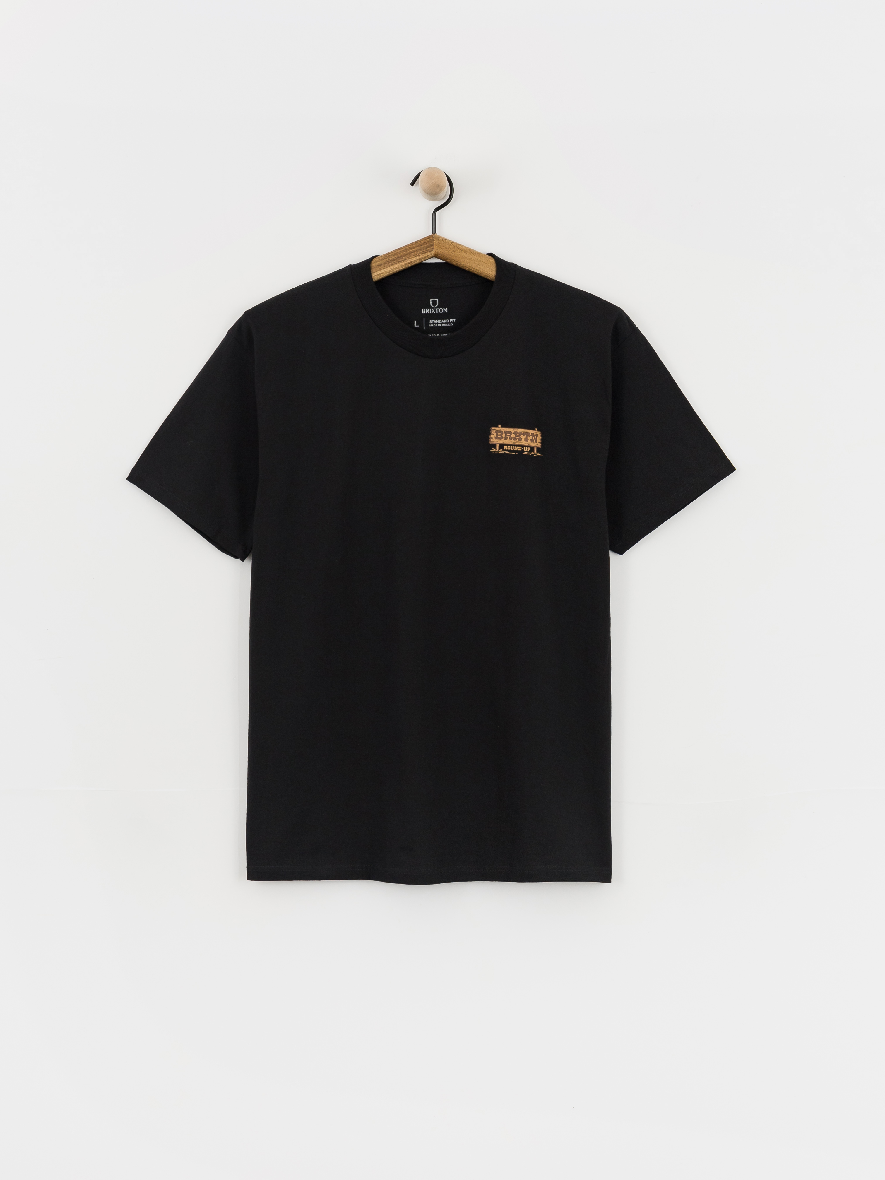 T-shirt Brixton Hutchins Std (black)