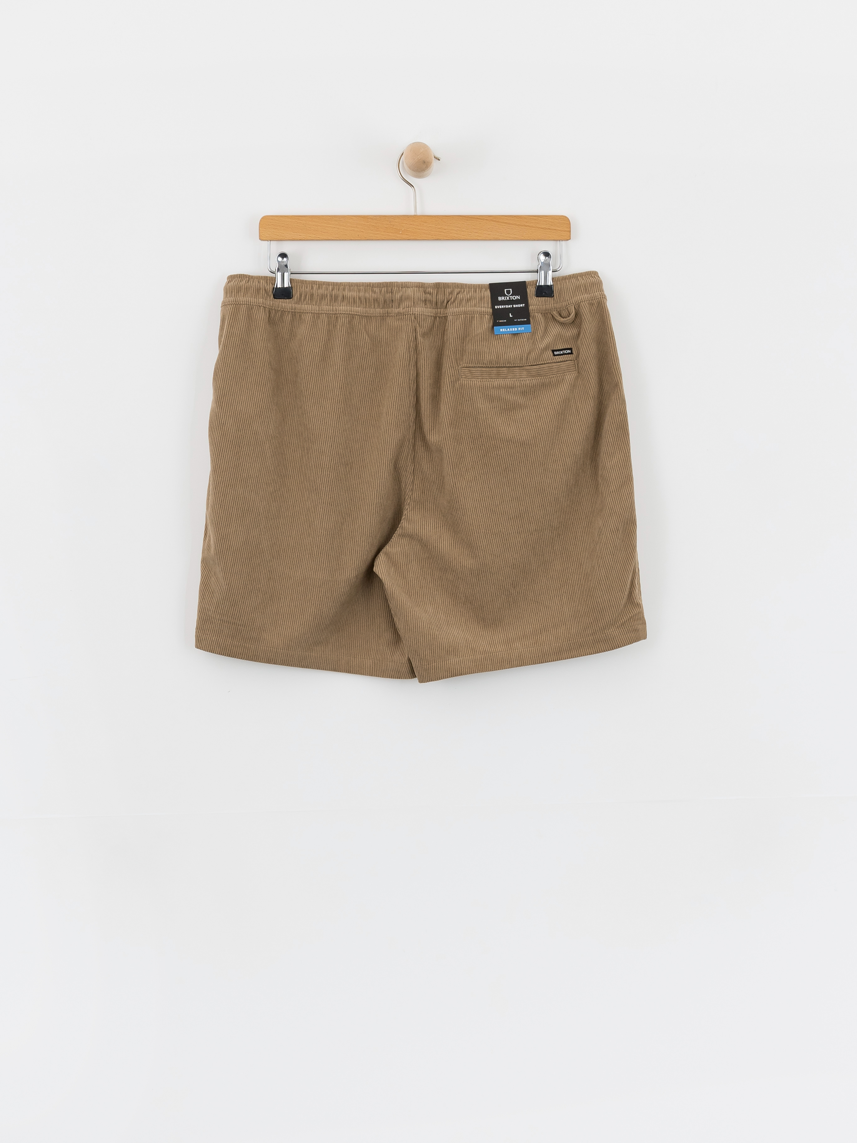 Szorty Brixton Everyday Corduroy (vintage khaki)