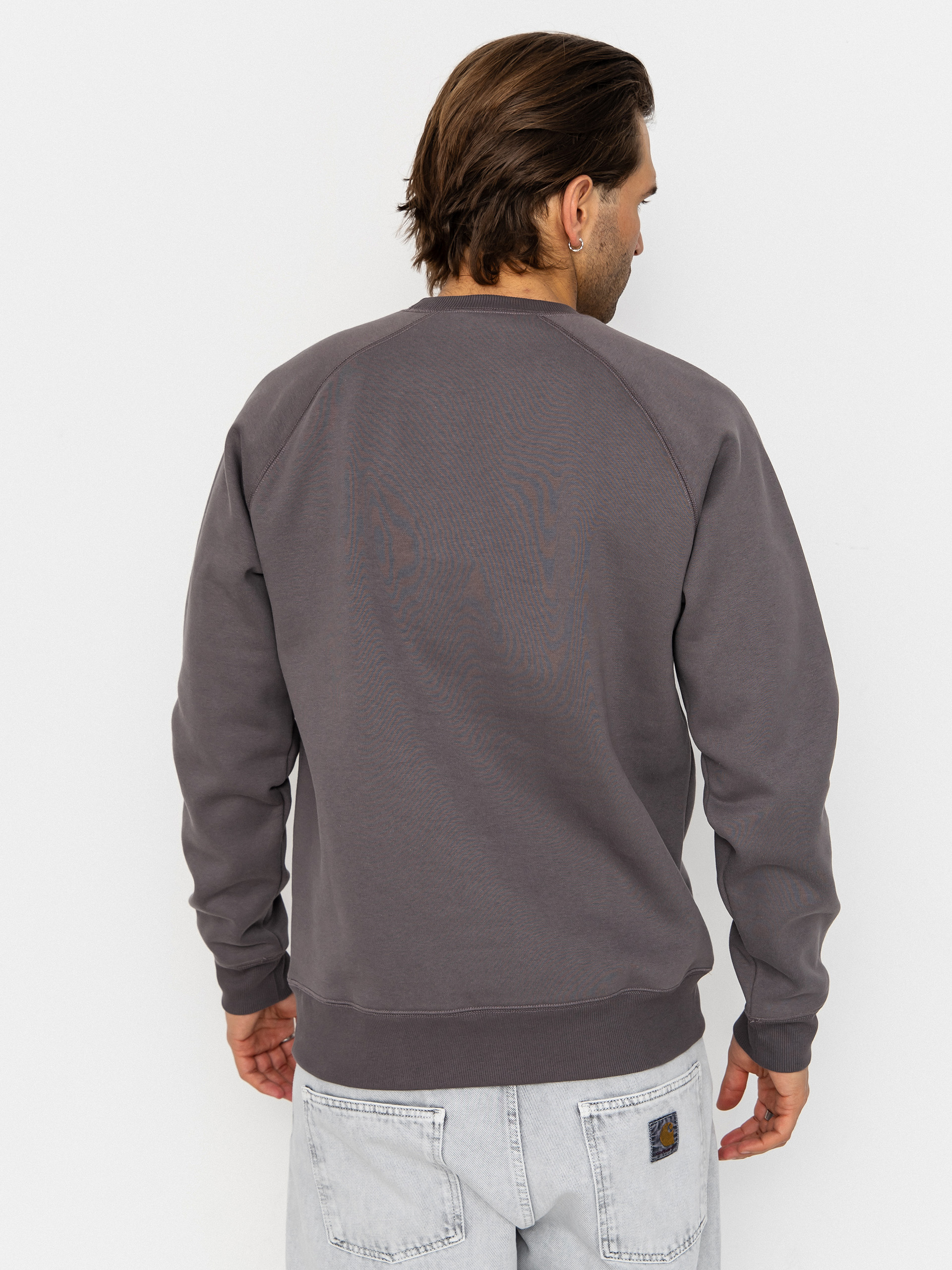 Bluza Carhartt WIP Chase (porphyry/gold)