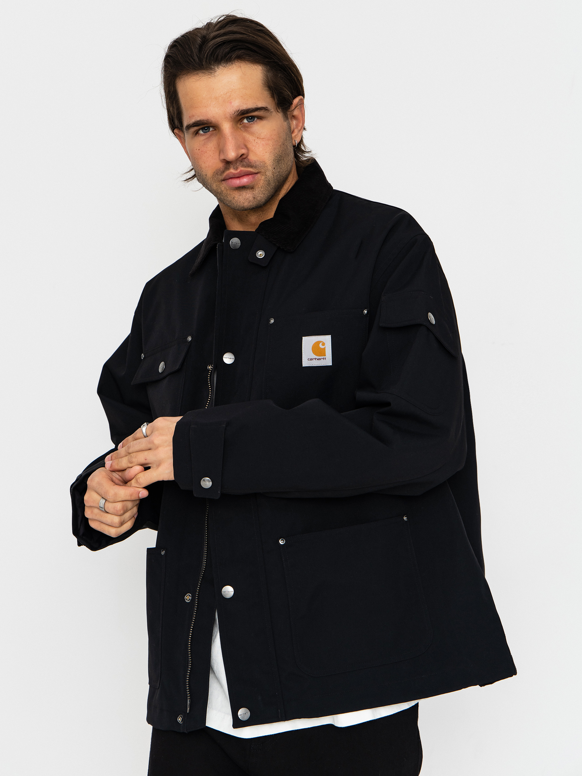 Kurtka Carhartt WIP Clapton (black/black)