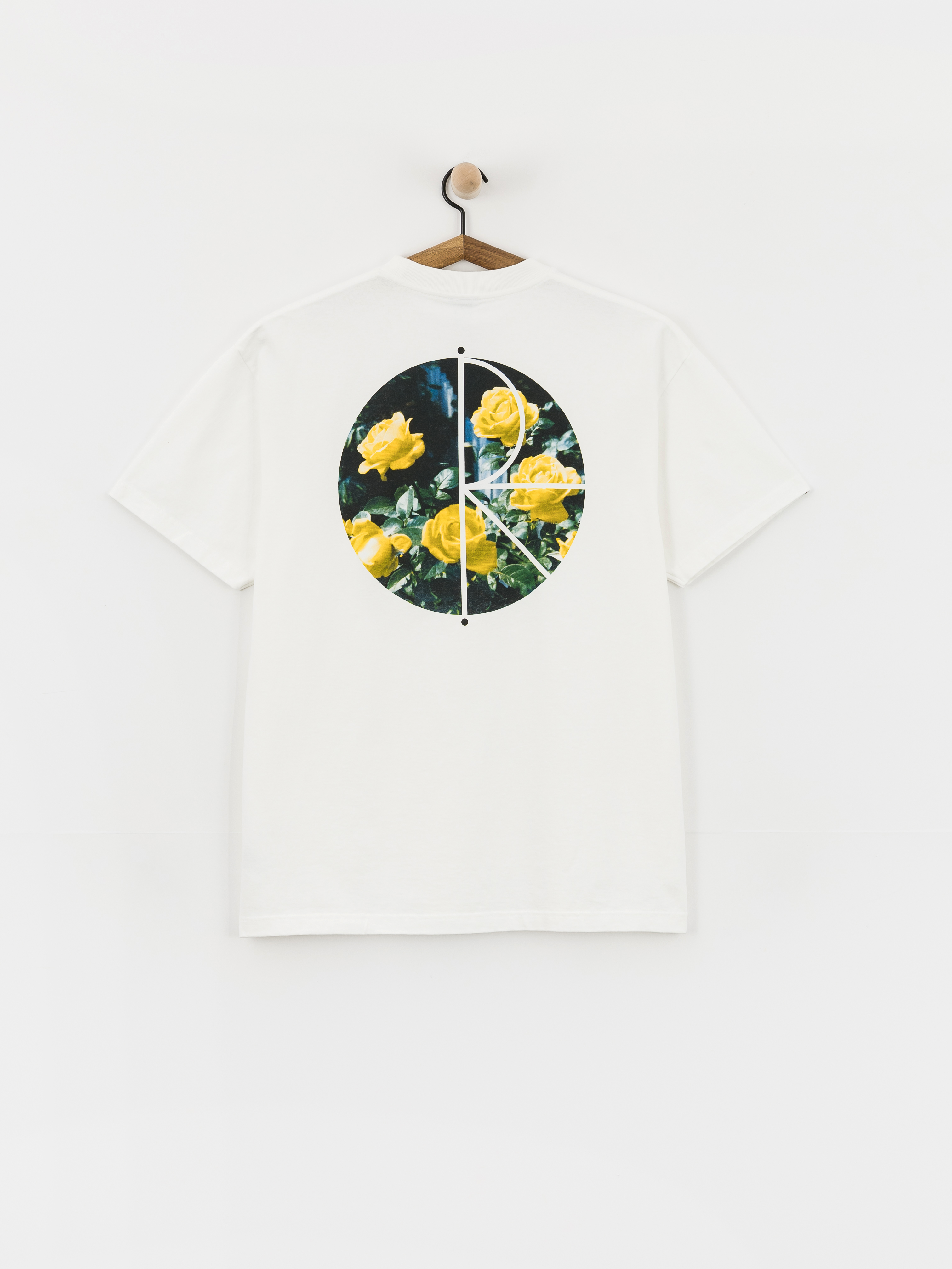 T-shirt Polar Skate Fill Logo Martas Roses (white)